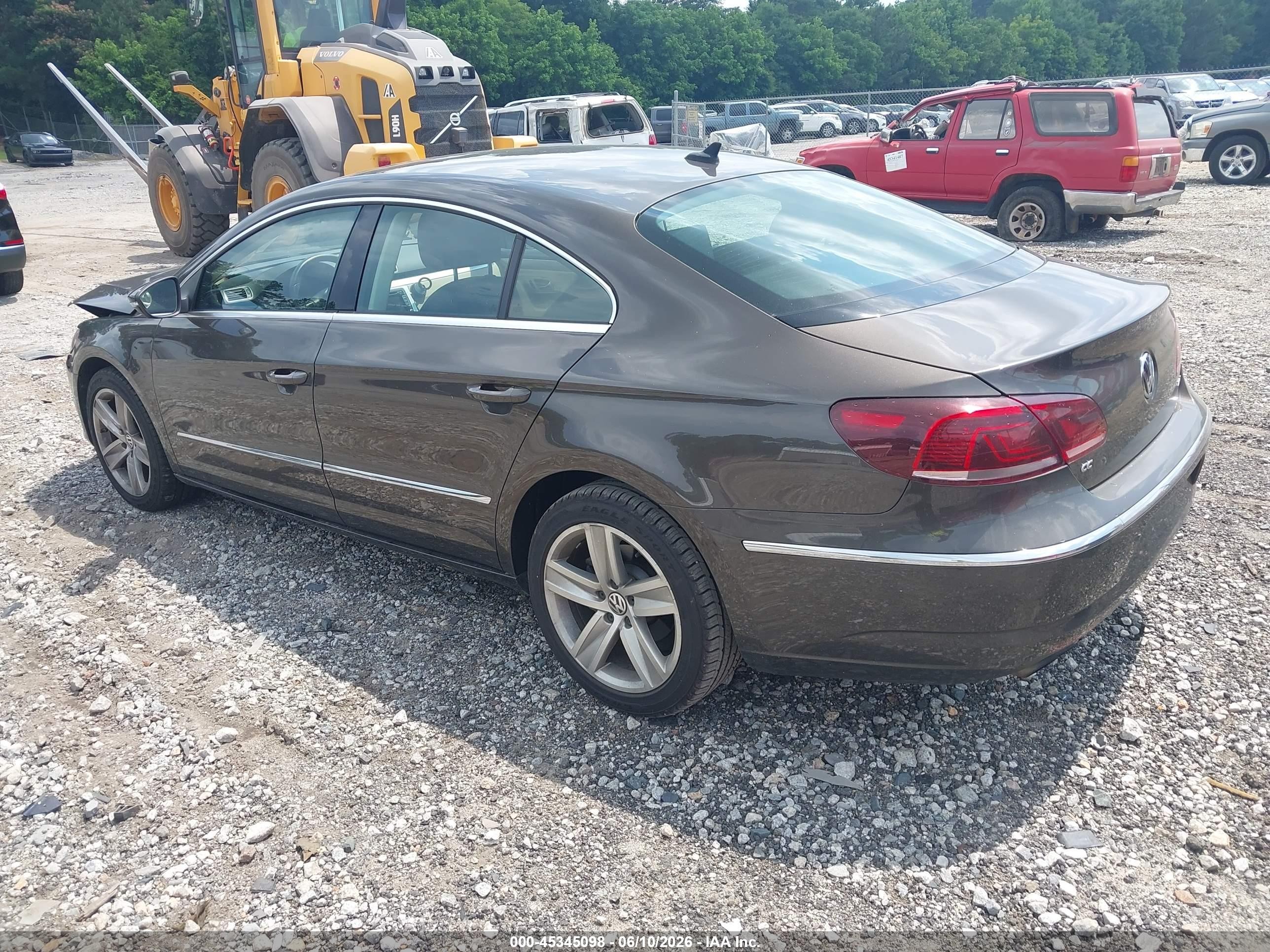 2013 Volkswagen Cc 2.0t Sport Gray vin: WVWAP7AN9DE520239