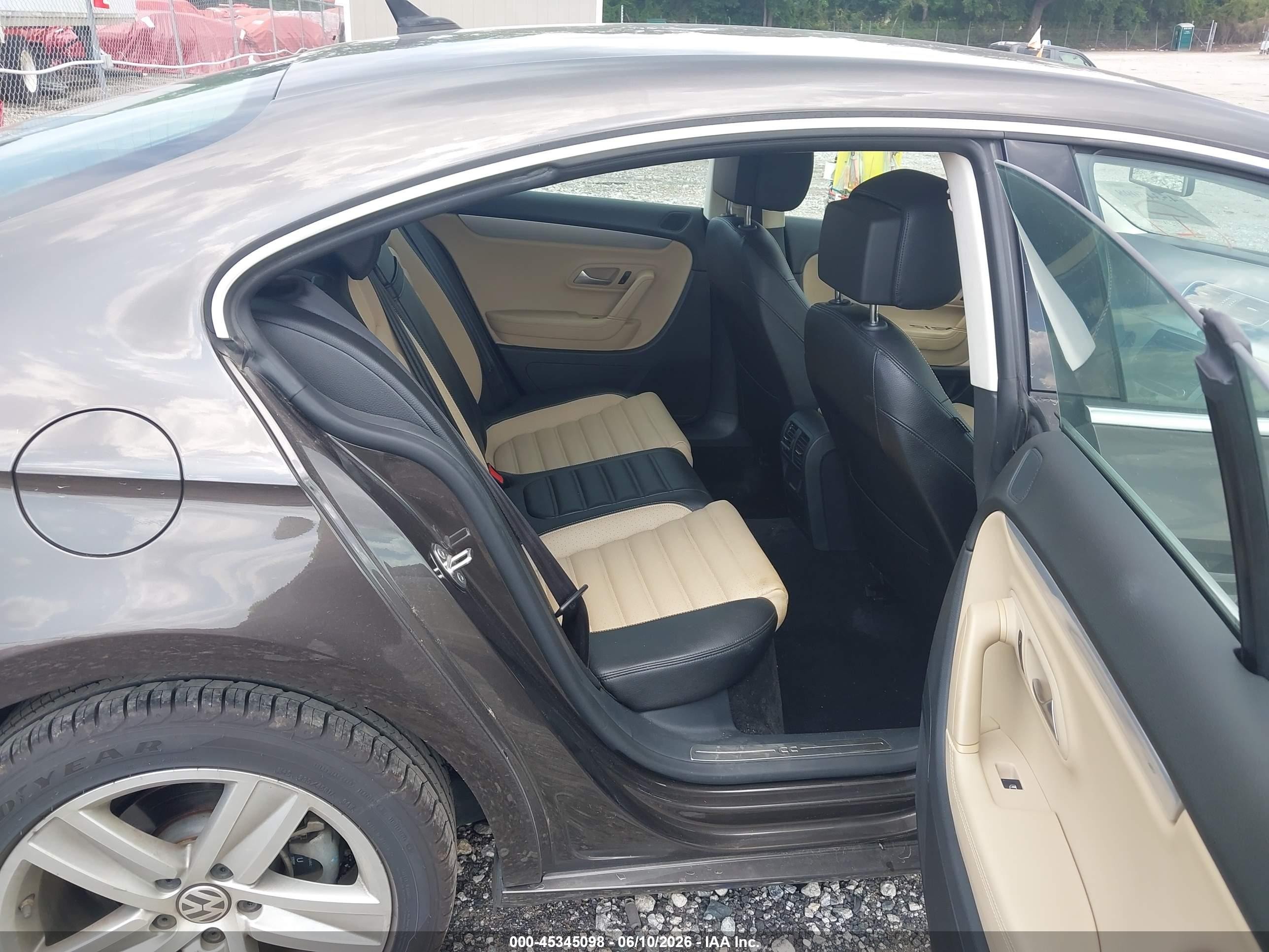2013 Volkswagen Cc 2.0t Sport Gray vin: WVWAP7AN9DE520239