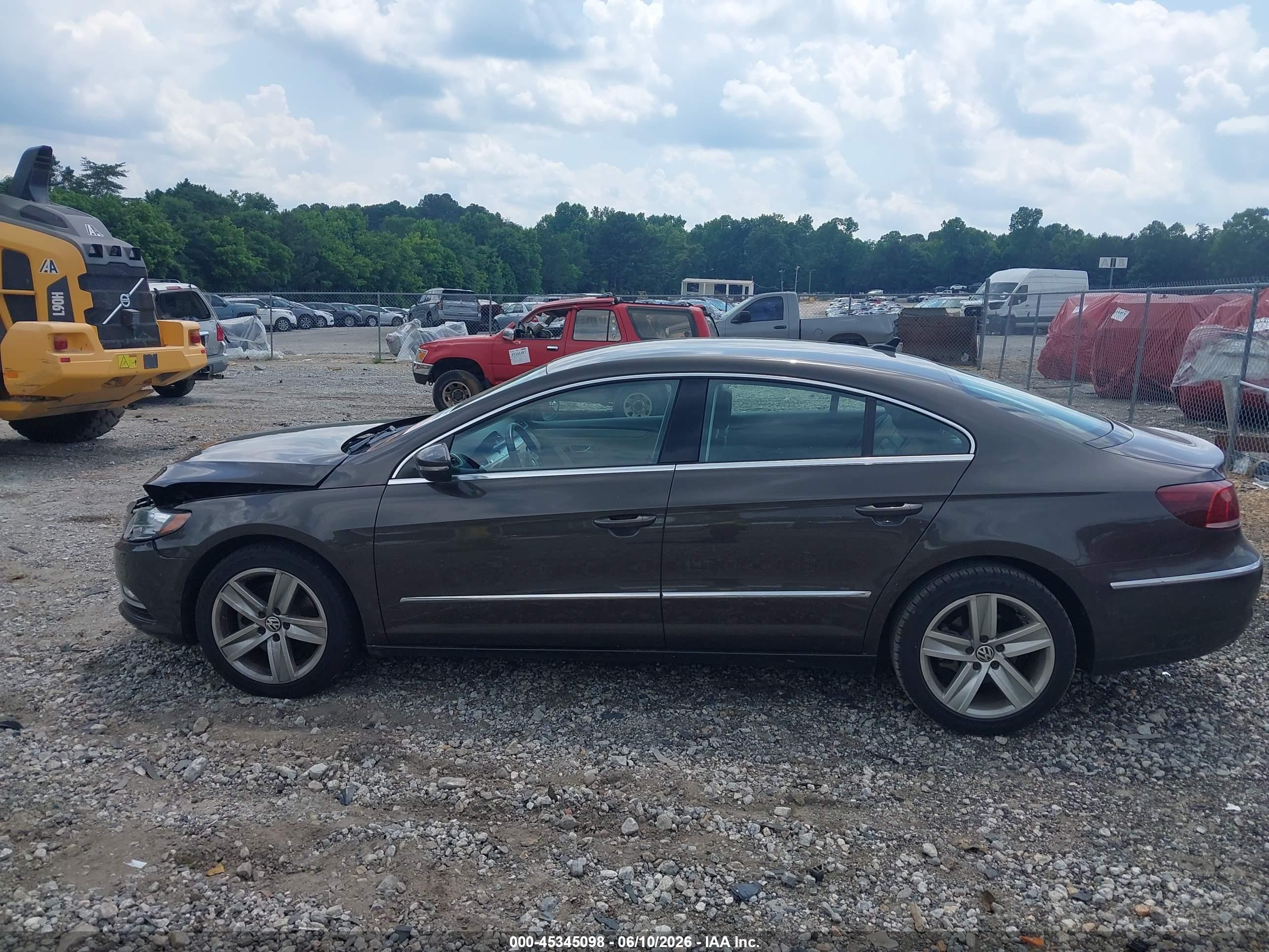 2013 Volkswagen Cc 2.0t Sport Gray vin: WVWAP7AN9DE520239