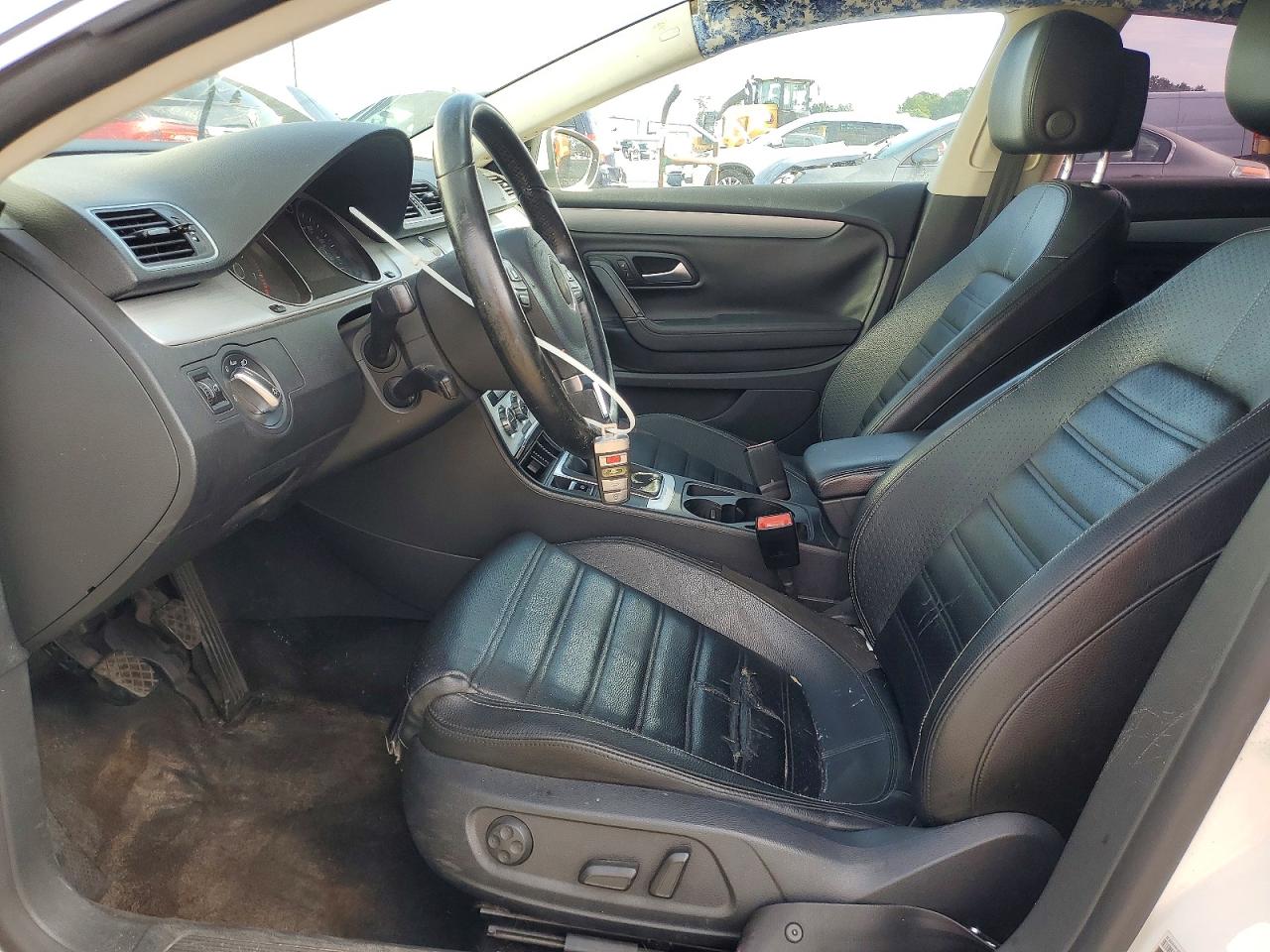 2014 Volkswagen Cc Sport White vin: WVWAP7AN9EE529959