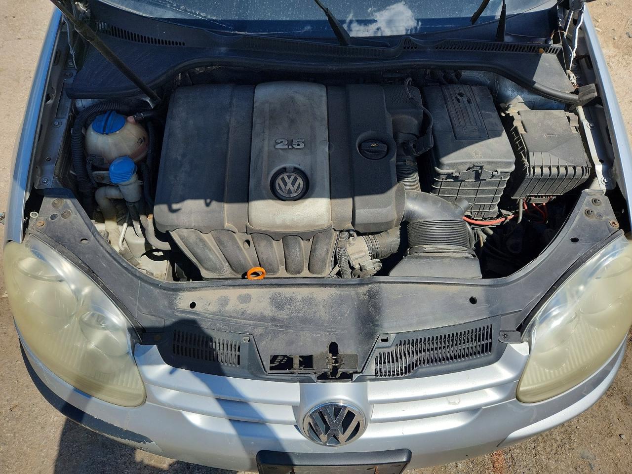 2007 Volkswagen Rabbit Silver vin: WVWAR71KX7W053816