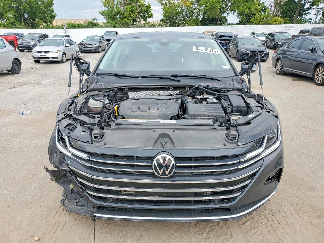 2021 Volkswagen Arteon Se Gray vin: WVWAR7AN3ME012262
