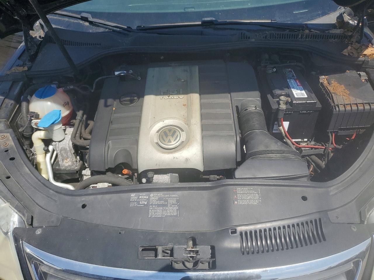 2008 Volkswagen Eos Turbo Black vin: WVWBA71F08V055225