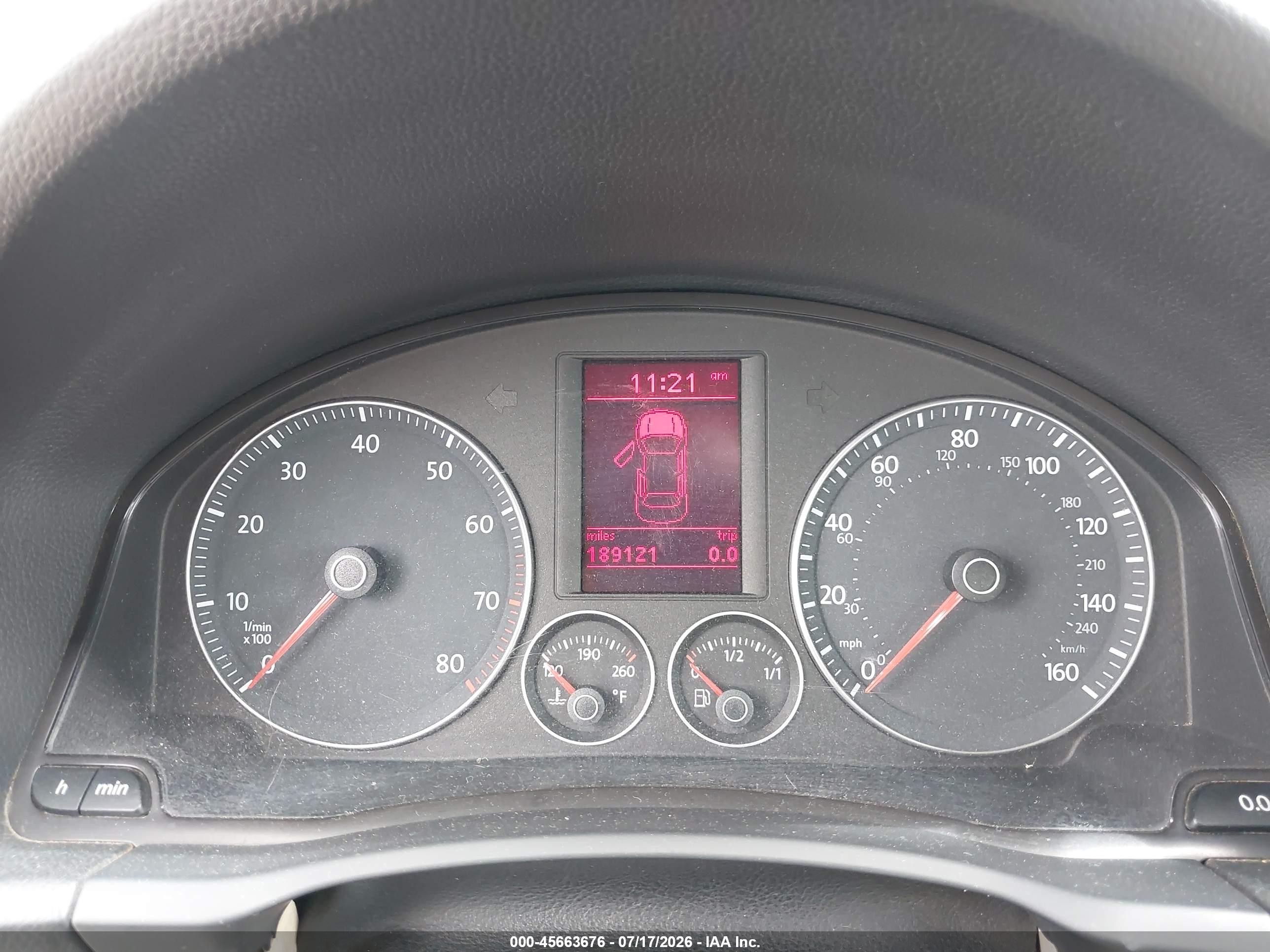 2008 Volkswagen Eos Komfort Blue vin: WVWBA71F28V035557