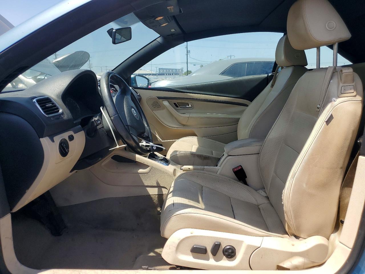 2009 Volkswagen Eos Turbo Blue vin: WVWBA71F39V006019