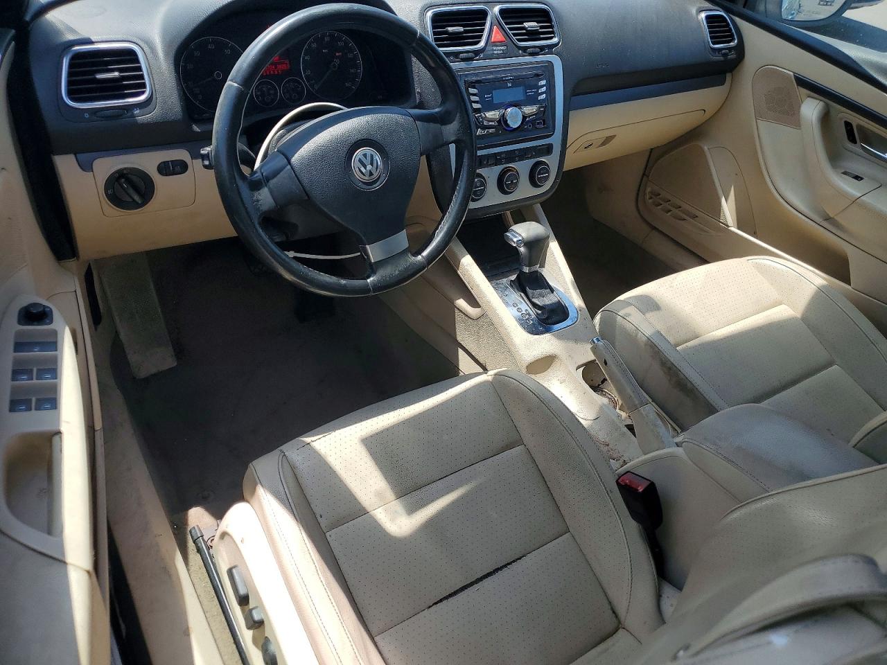 2009 Volkswagen Eos Turbo Blue vin: WVWBA71F39V006019