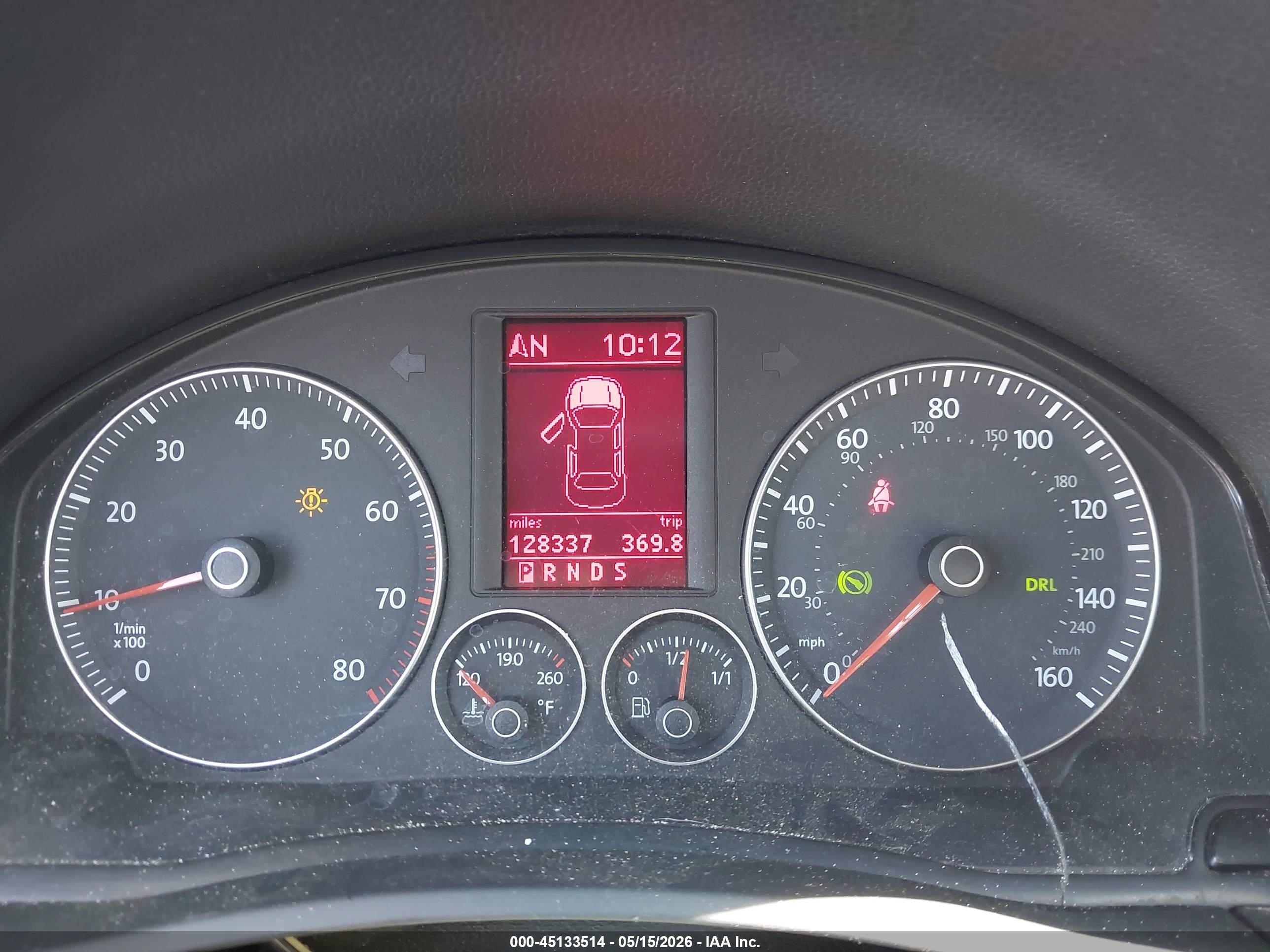 2009 Volkswagen Eos Komfort Blue vin: WVWBA71F39V019997