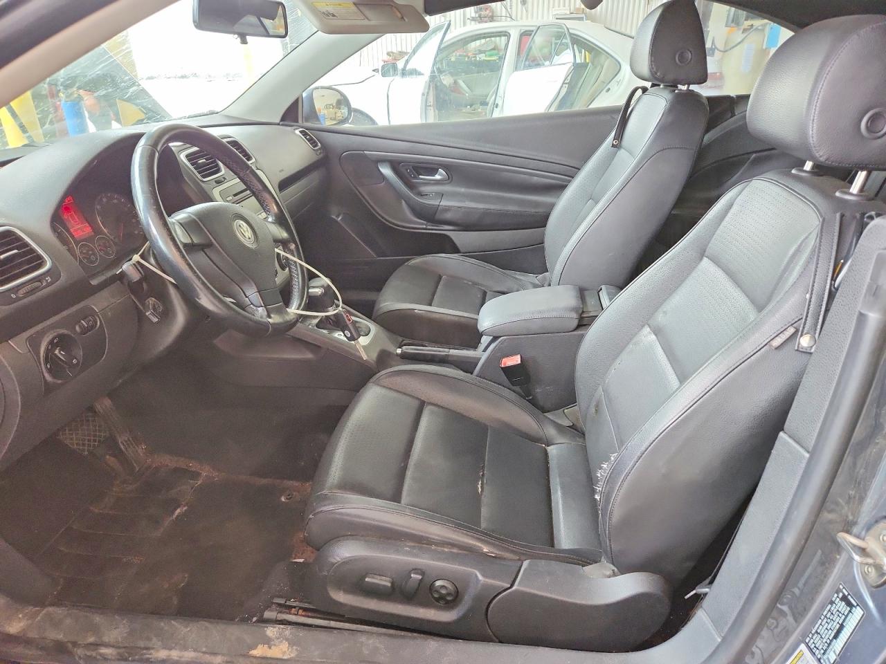 2007 Volkswagen Eos 2.0t Gray vin: WVWBA71F47V019326