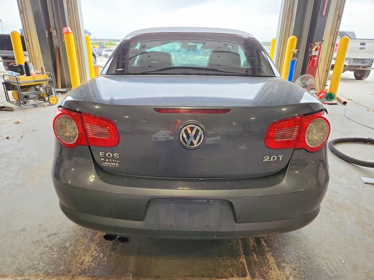 2007 Volkswagen Eos 2.0t Gray vin: WVWBA71F47V019326