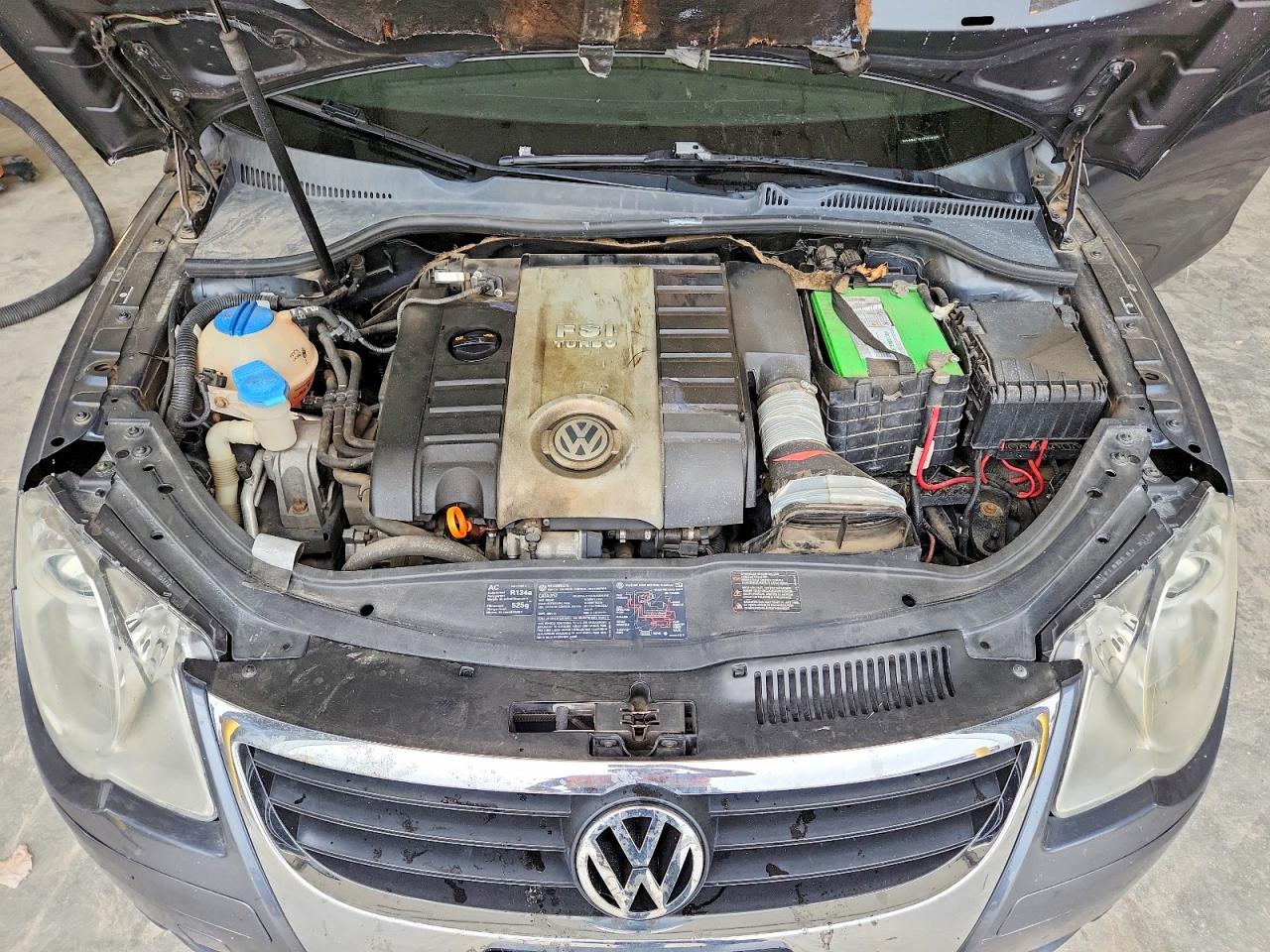 2007 Volkswagen Eos 2.0t Gray vin: WVWBA71F47V019326