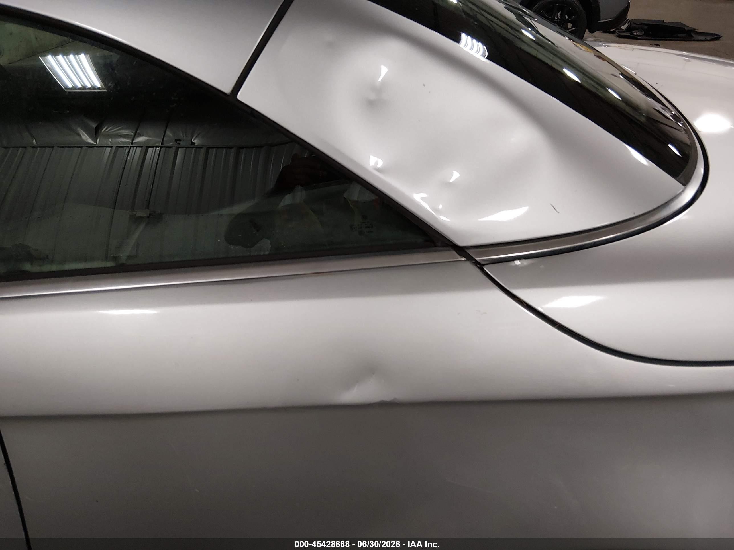 2008 Volkswagen Eos Komfort Silver vin: WVWBA71F48V003483