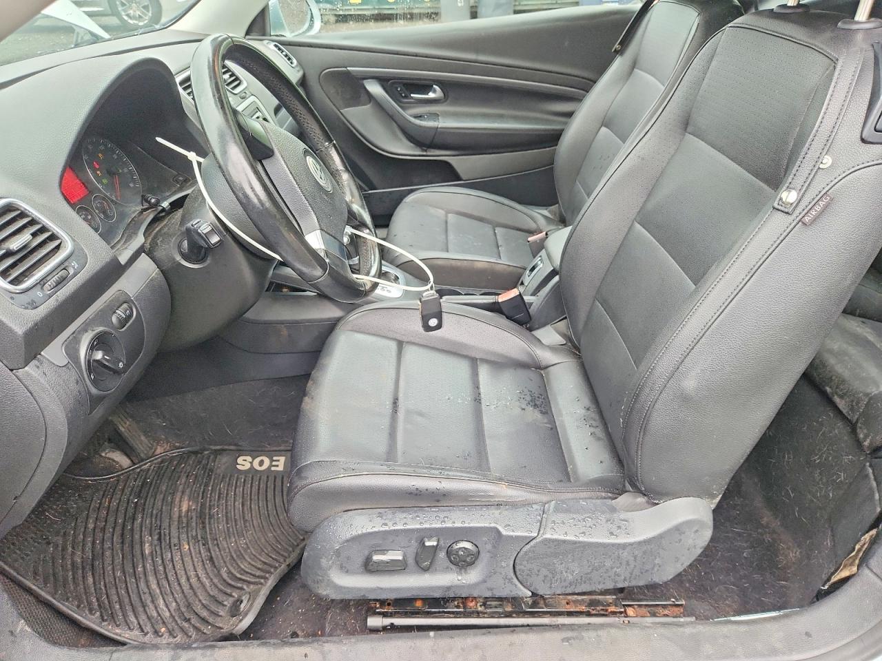 2008 Volkswagen Eos Turbo Silver vin: WVWBA71F48V014550