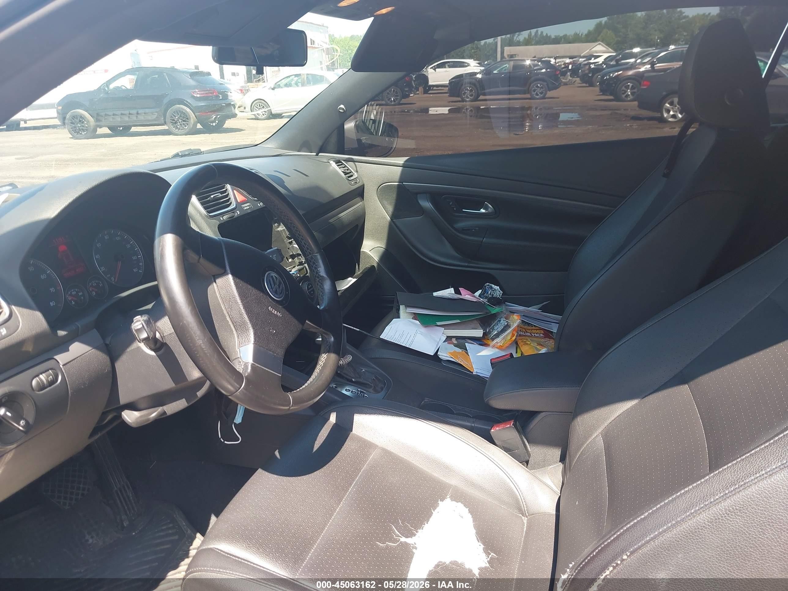 2009 Volkswagen Eos Komfort Gray vin: WVWBA71F49V024027