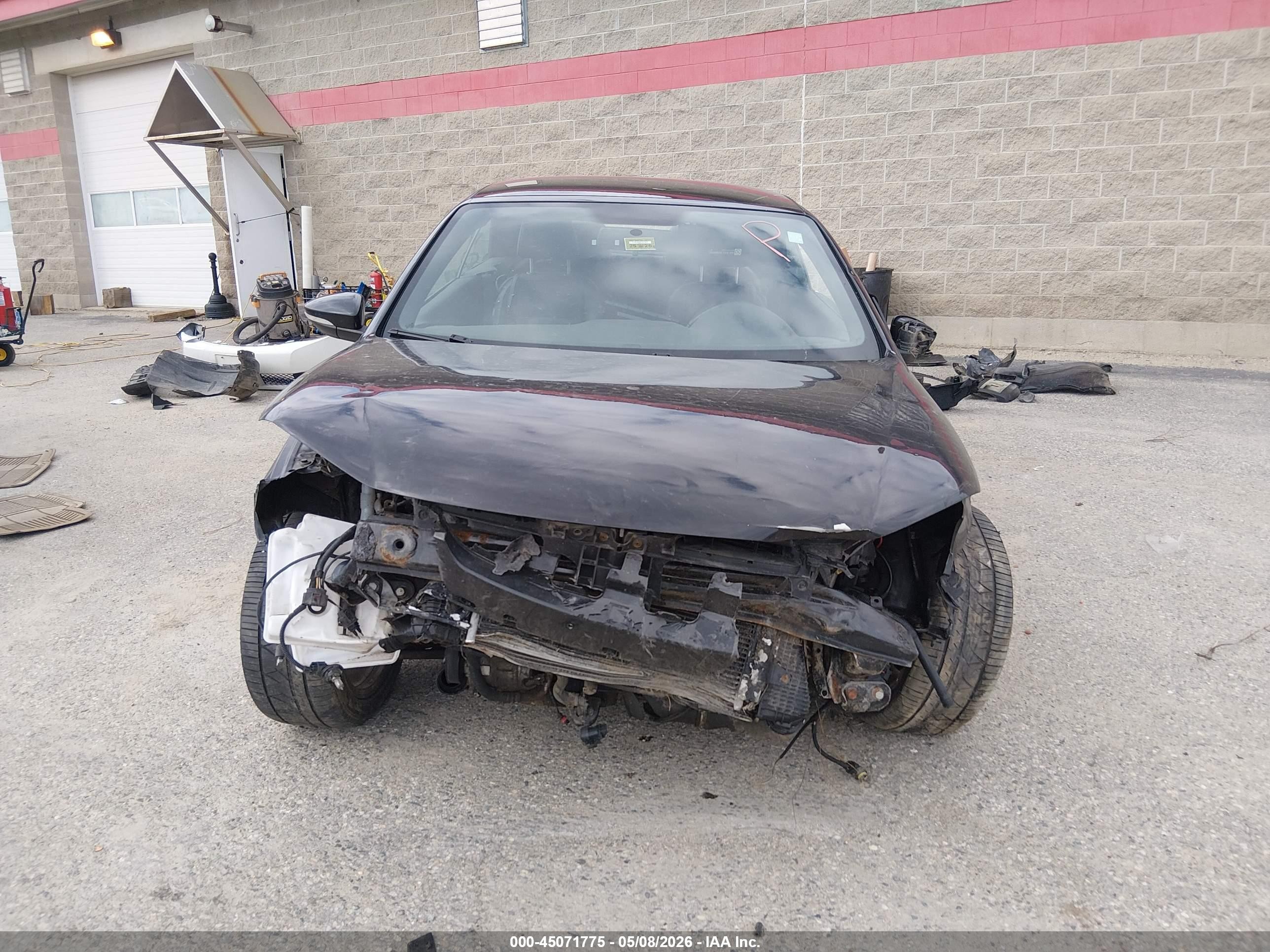 2009 Volkswagen Eos Komfort Black vin: WVWBA71F69V003924