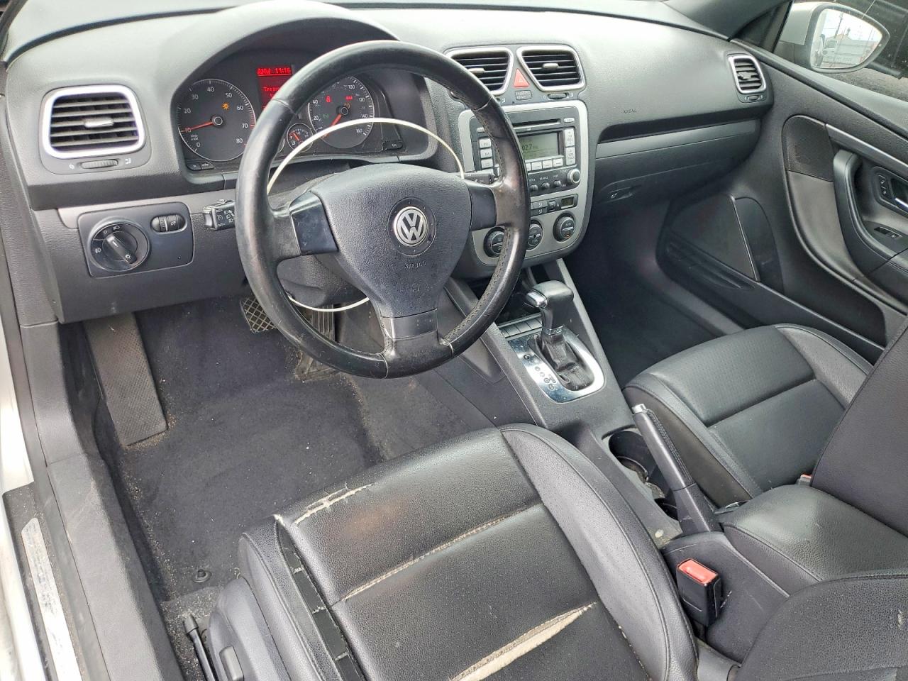 2009 Volkswagen Eos Turbo Tan vin: WVWBA71F69V008122