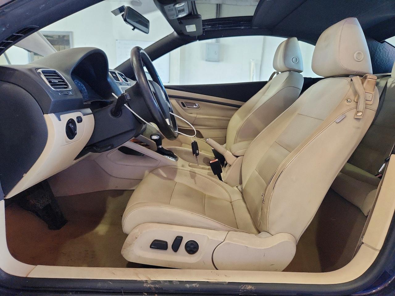 2009 Volkswagen Eos Turbo Black vin: WVWBA71F69V019914