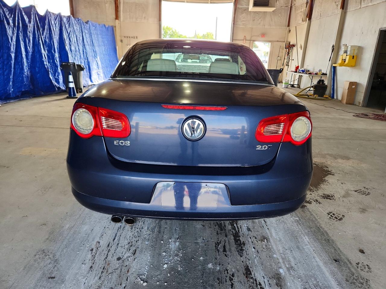 2009 Volkswagen Eos Turbo Black vin: WVWBA71F69V019914
