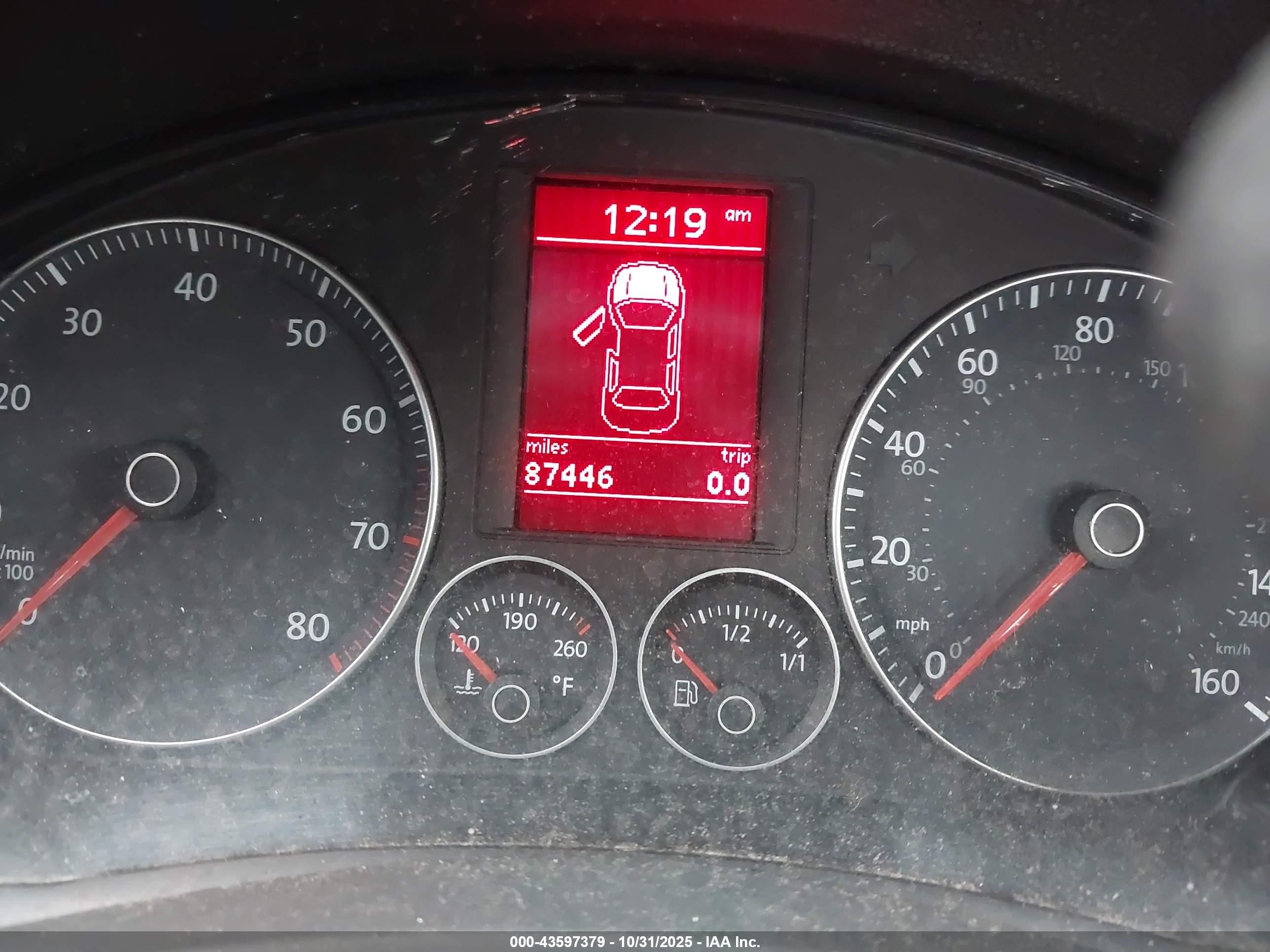 2009 Volkswagen Eos Komfort Silver vin: WVWBA71F79V003947