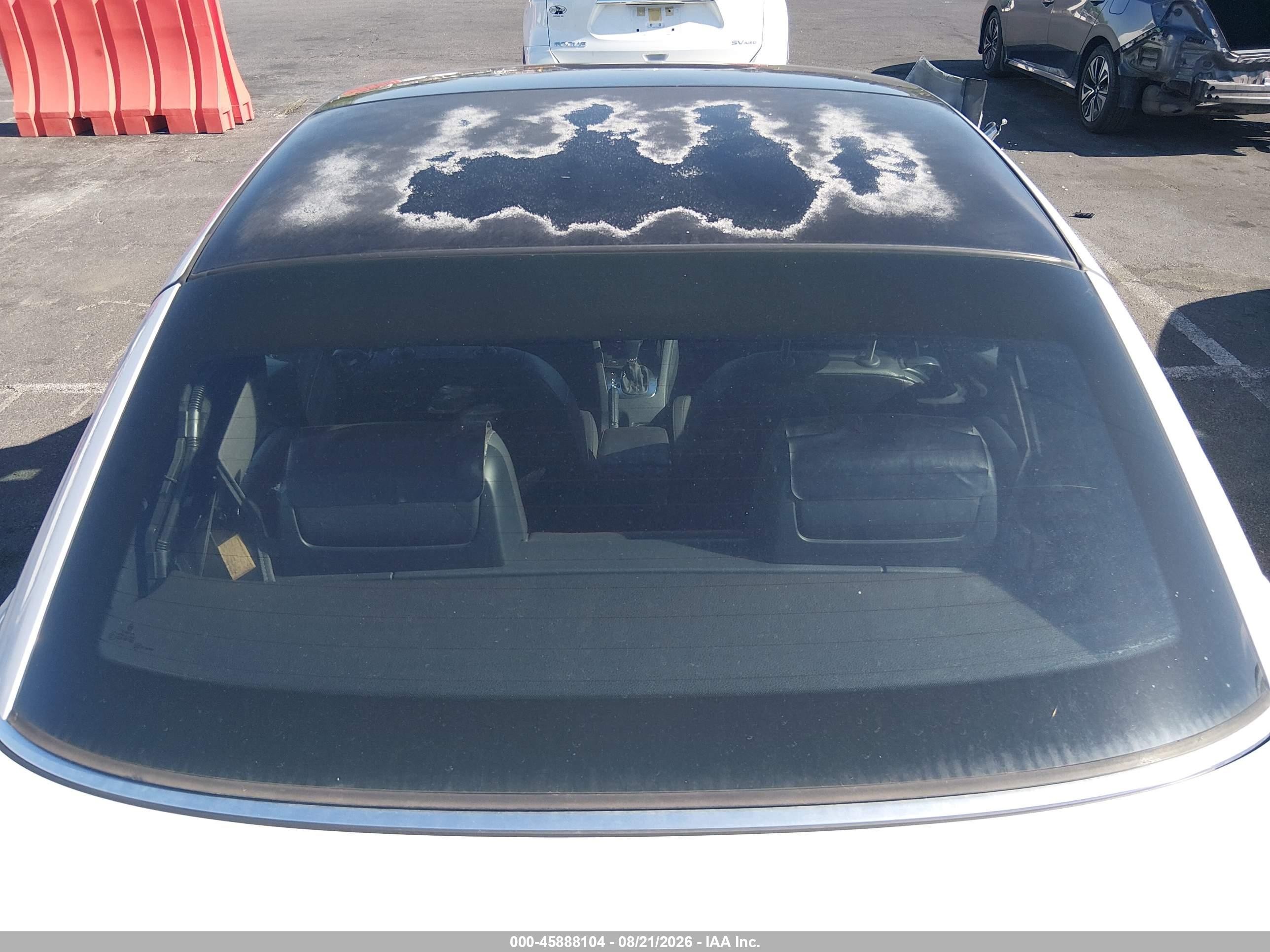 2009 Volkswagen Eos Komfort White vin: WVWBA71F79V021249