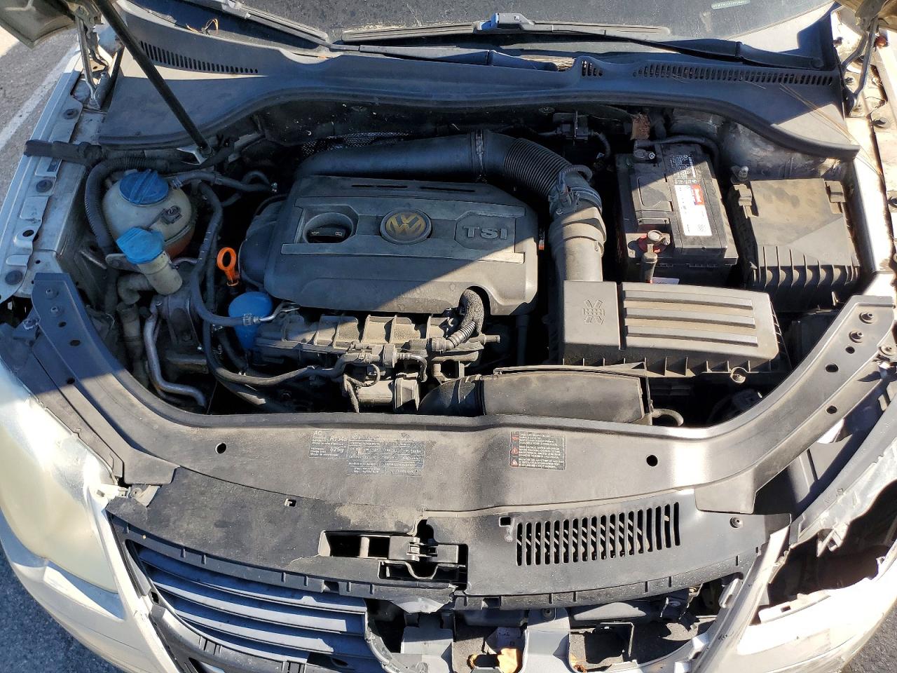 2009 Volkswagen Eos Turbo Silver vin: WVWBA71F89V009837