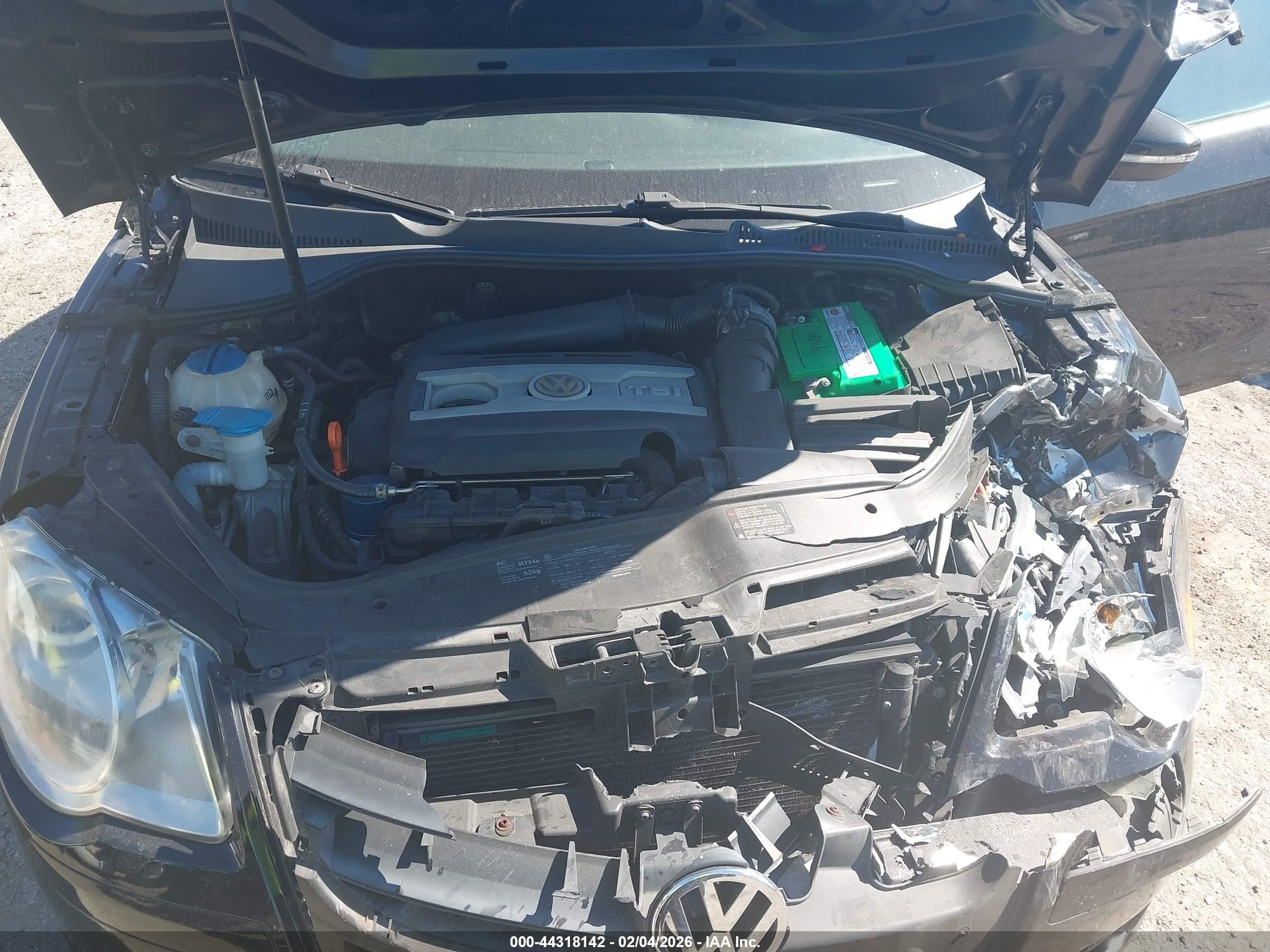 2009 Volkswagen Eos Komfort Черный vin: WVWBA71F89V013354