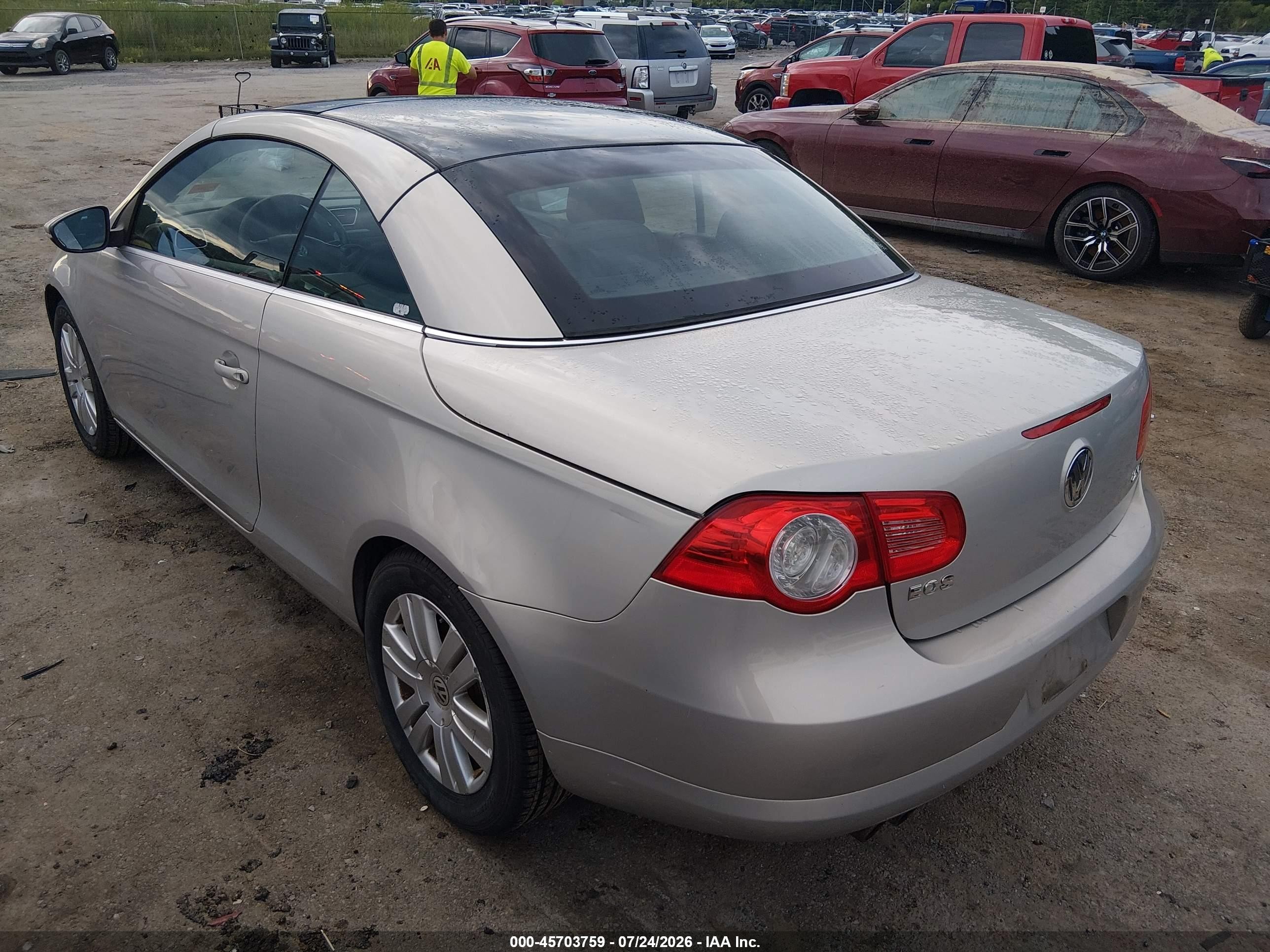 2009 Volkswagen Eos Komfort Champagne vin: WVWBA71F89V019266