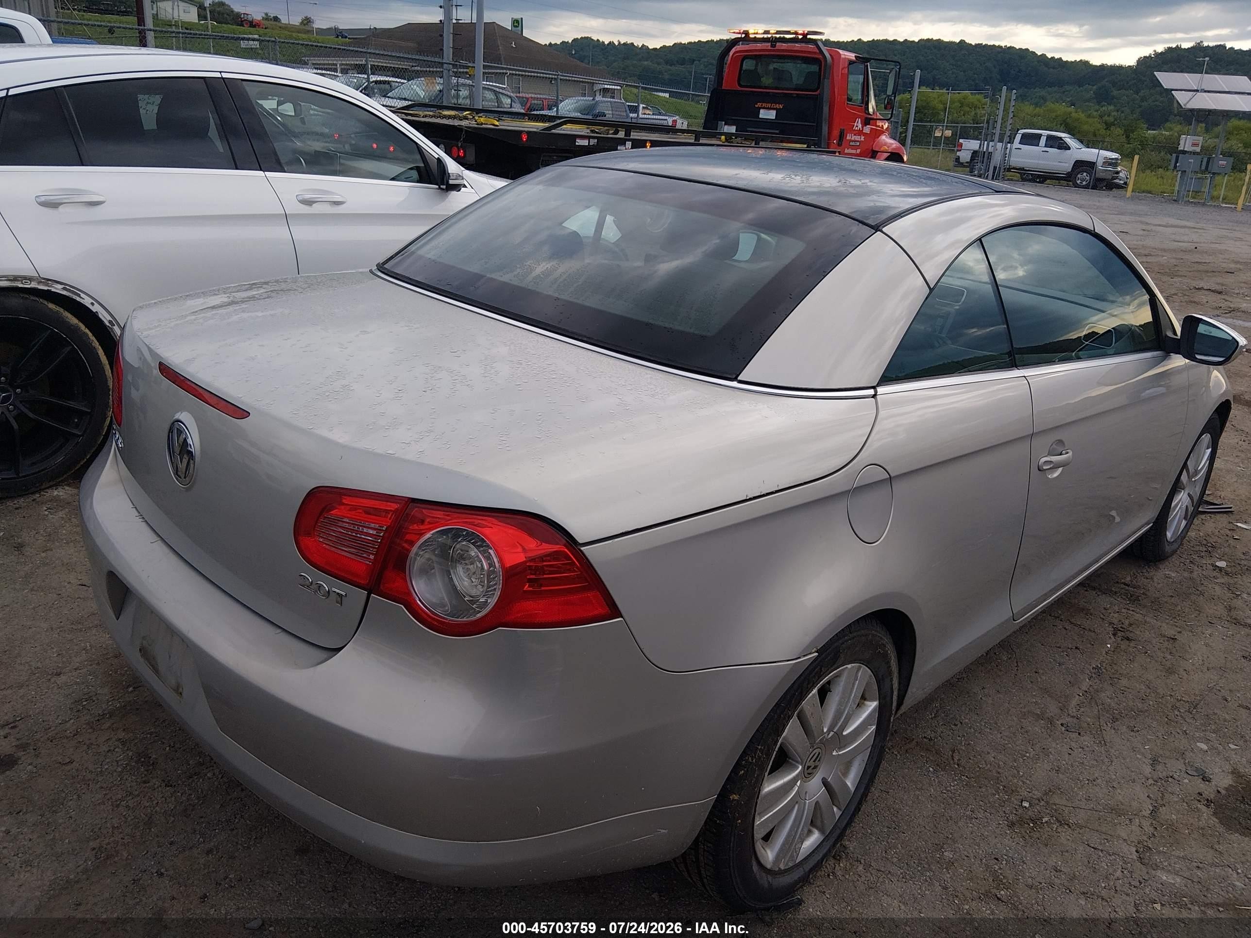 2009 Volkswagen Eos Komfort Champagne vin: WVWBA71F89V019266