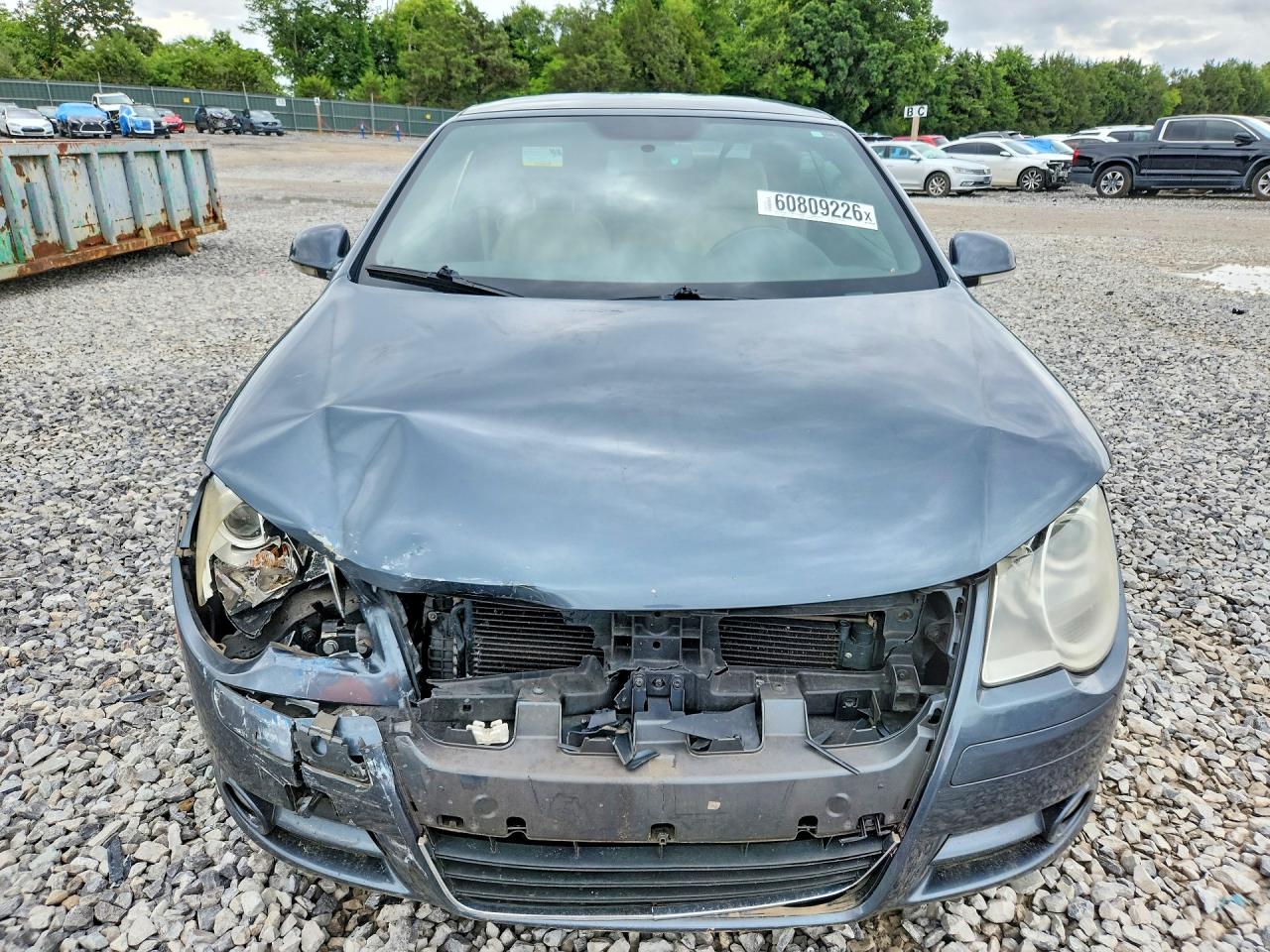 2007 Volkswagen Eos 2.0t Charcoal vin: WVWBA71F97V009245