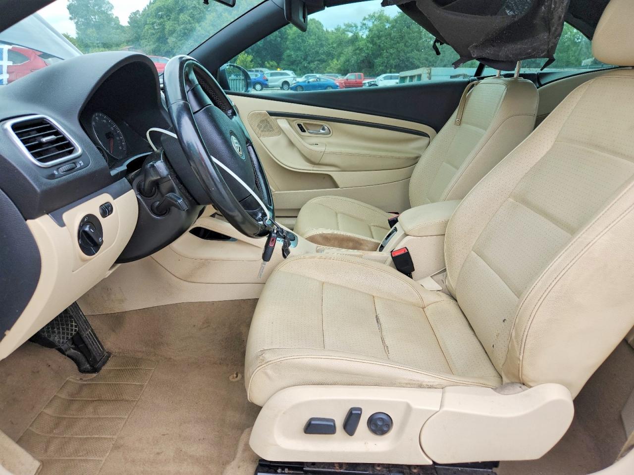 2007 Volkswagen Eos 2.0t Charcoal vin: WVWBA71F97V009245