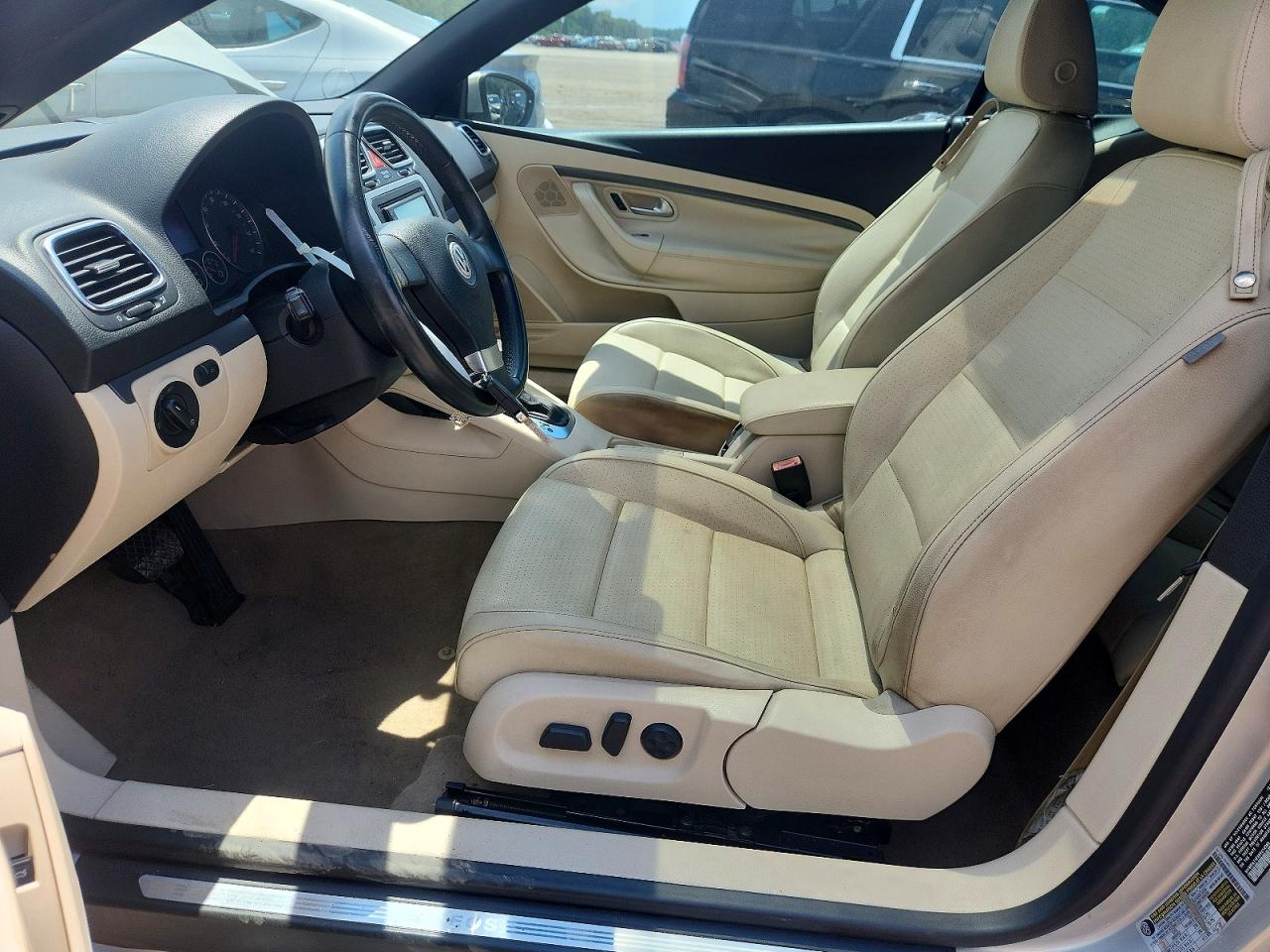 2009 Volkswagen Eos Silver vin: WVWBA71F99V014366