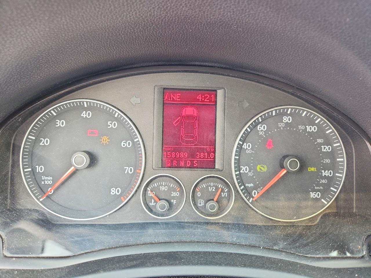 2007 Volkswagen Eos 2.0t Red vin: WVWBA71FX7V045770
