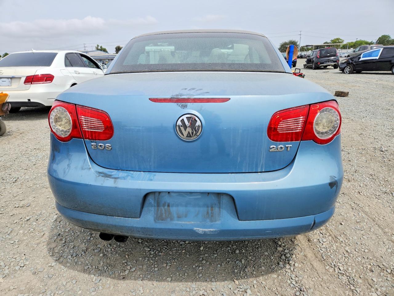 2009 Volkswagen Eos Turbo Blue vin: WVWBA71FX9V012321