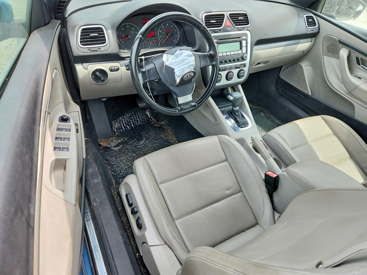 2009 Volkswagen Eos Turbo Blue vin: WVWBA71FX9V012321