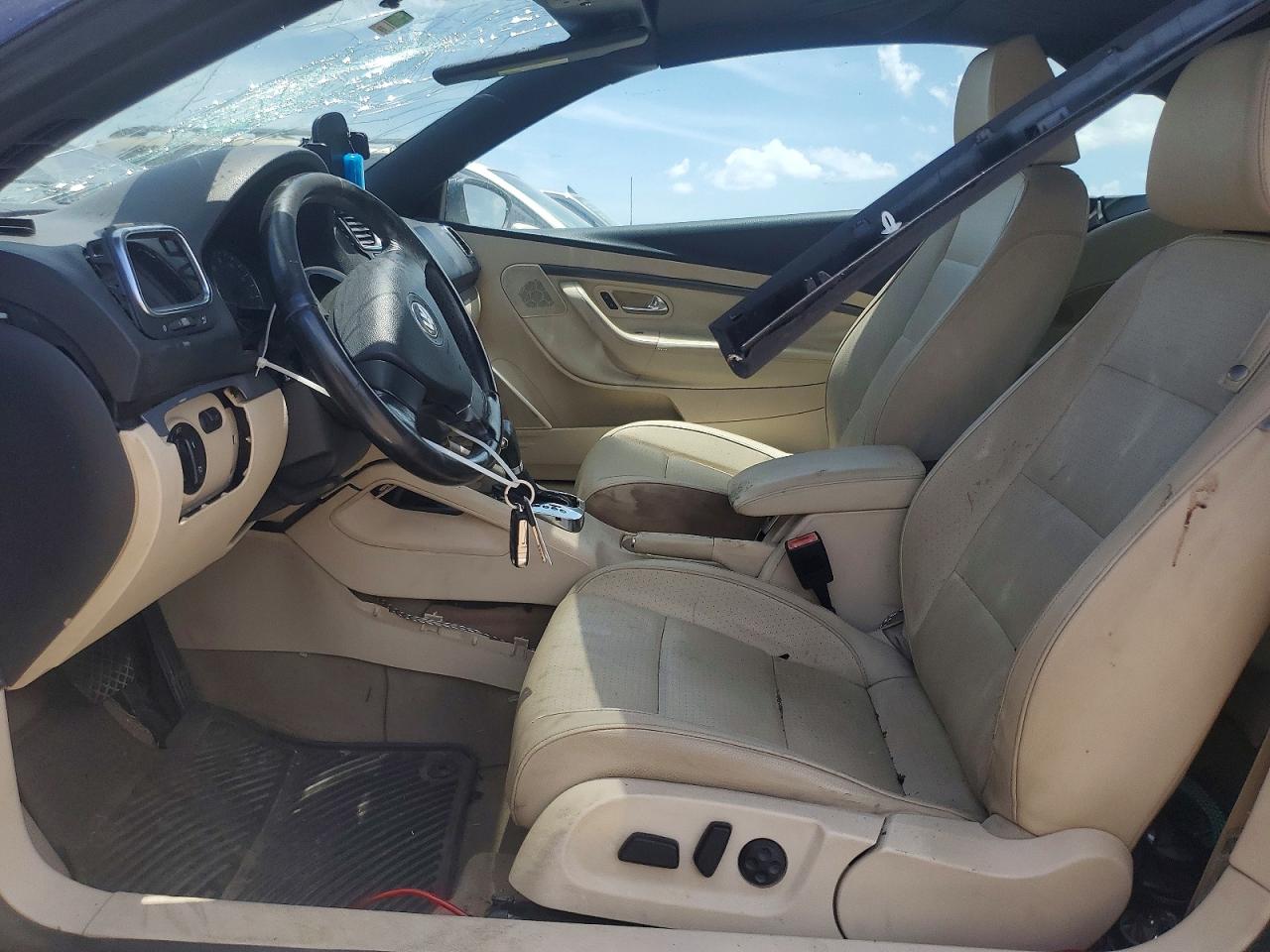 2009 Volkswagen Eos Turbo Black vin: WVWBA71FX9V021536