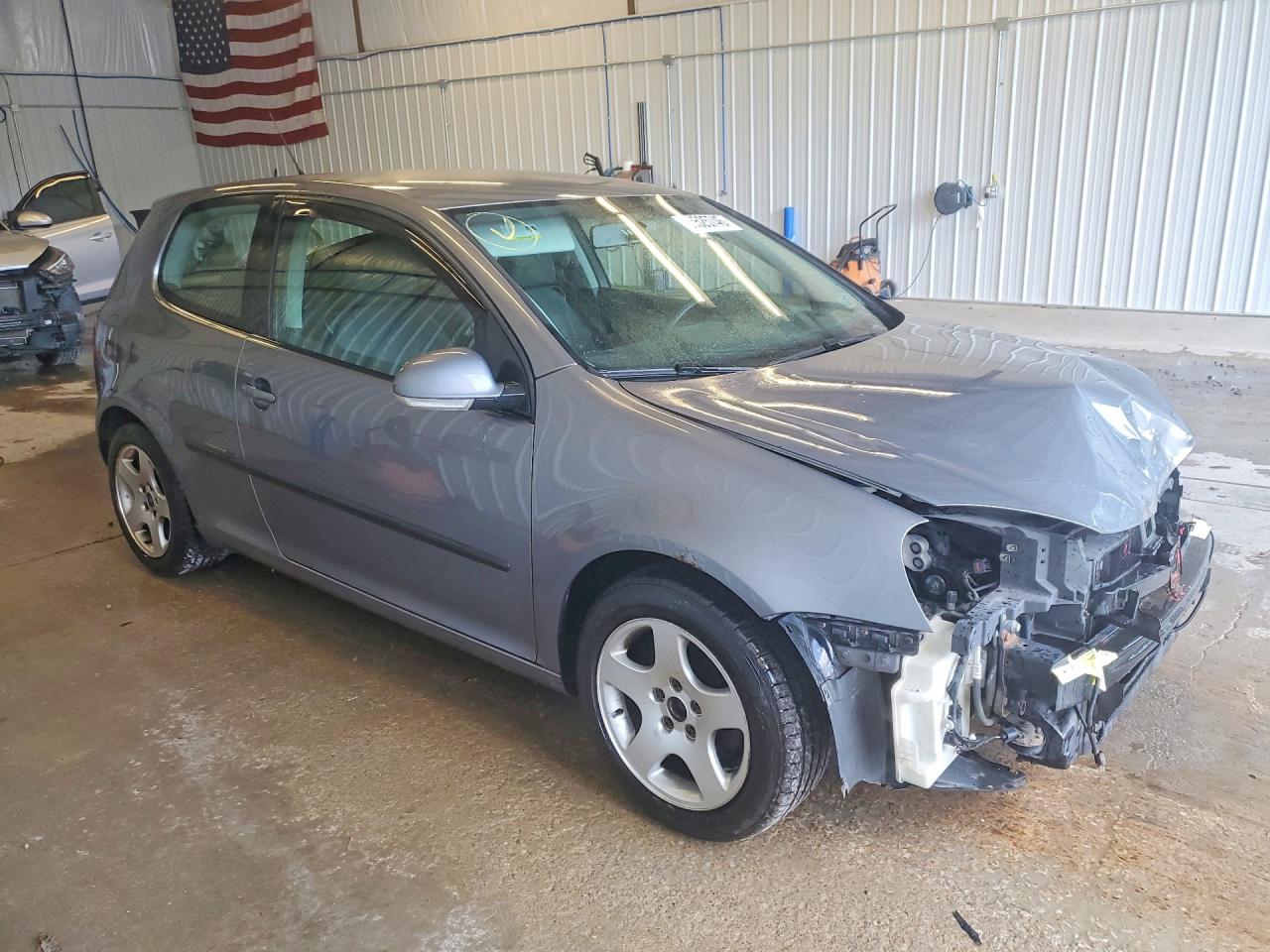 2009 Volkswagen Rabbit Gray vin: WVWBA71K09W121927