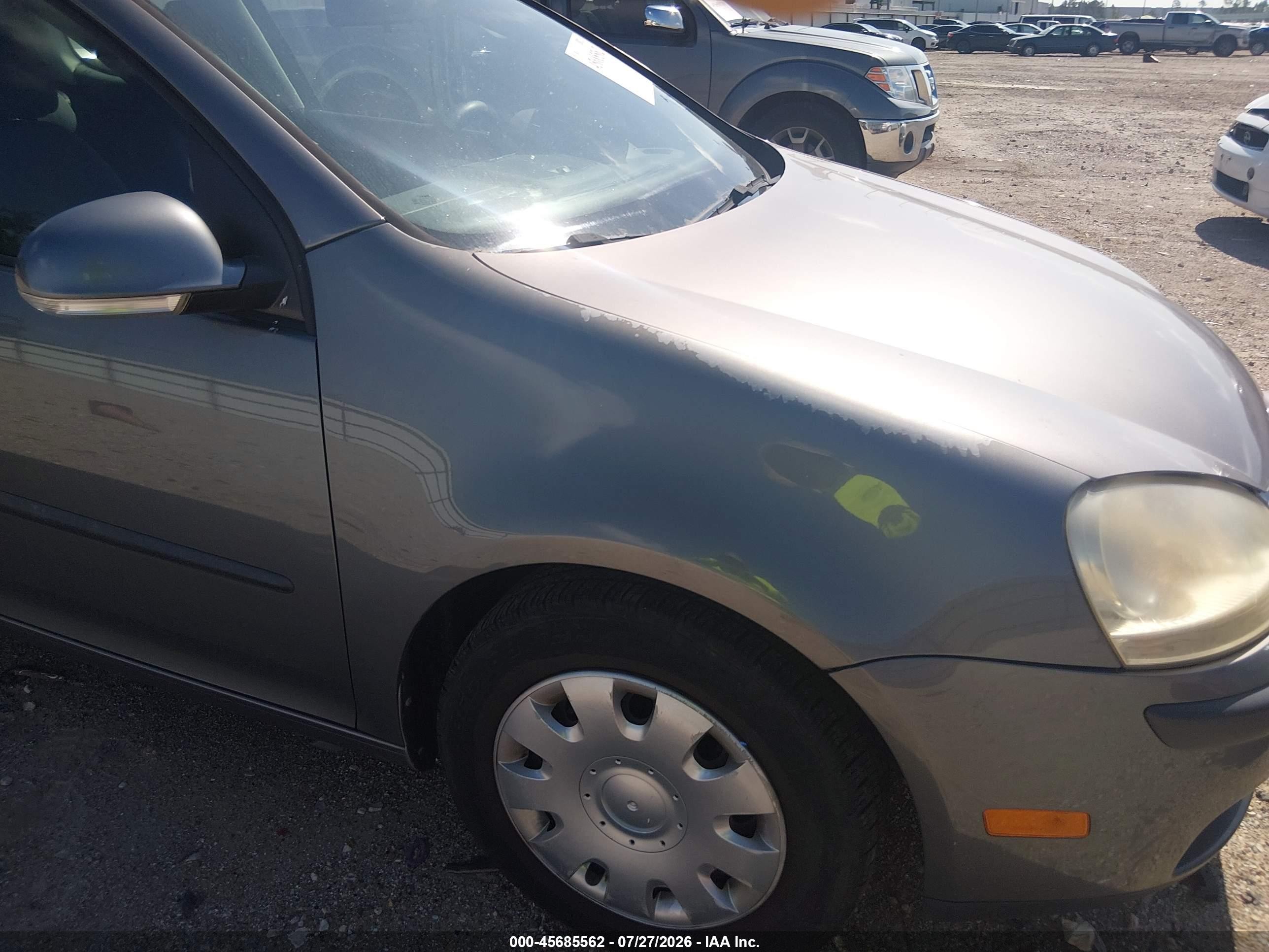 2008 Volkswagen Rabbit S Серый vin: WVWBA71K18W071067