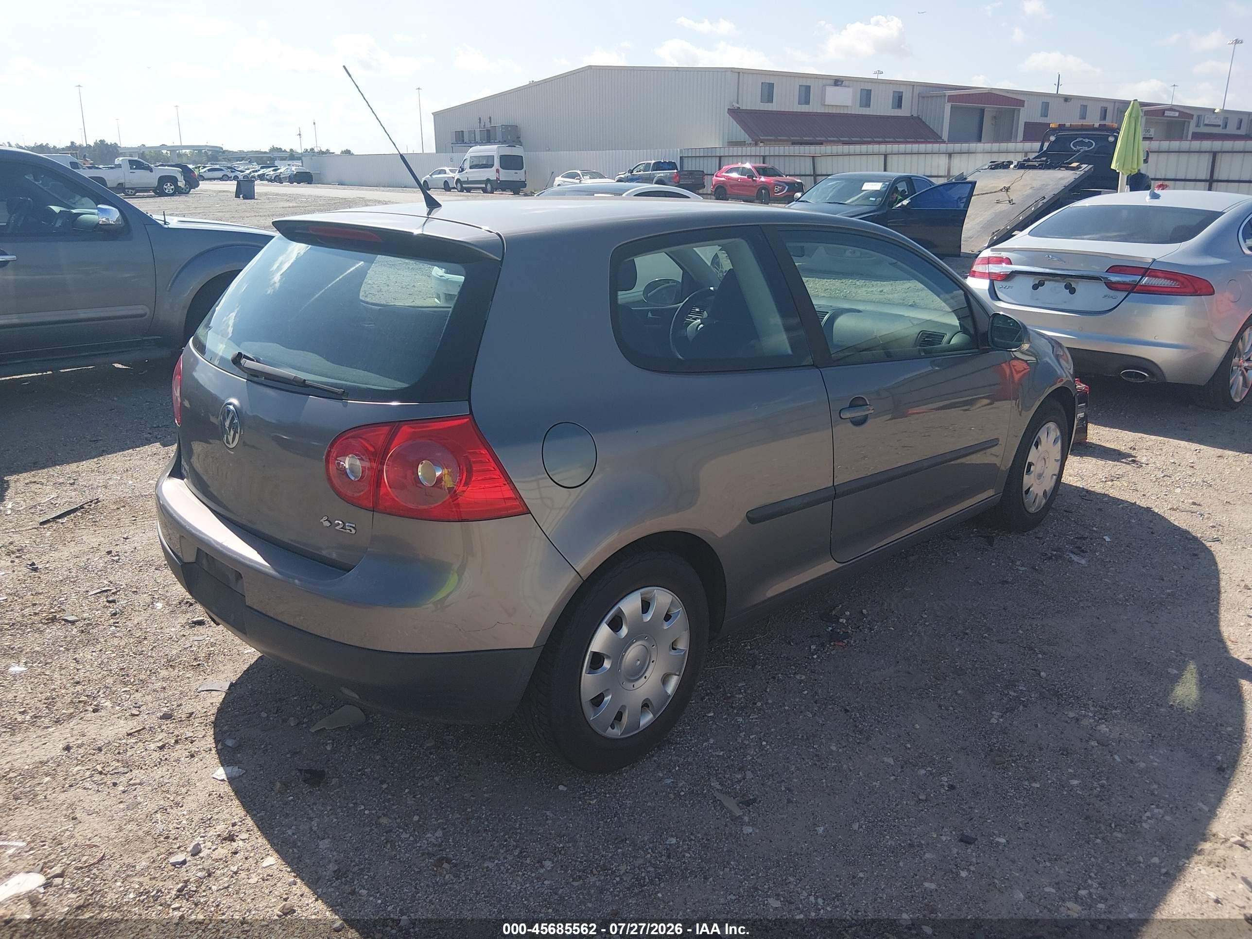 2008 Volkswagen Rabbit S Серый vin: WVWBA71K18W071067