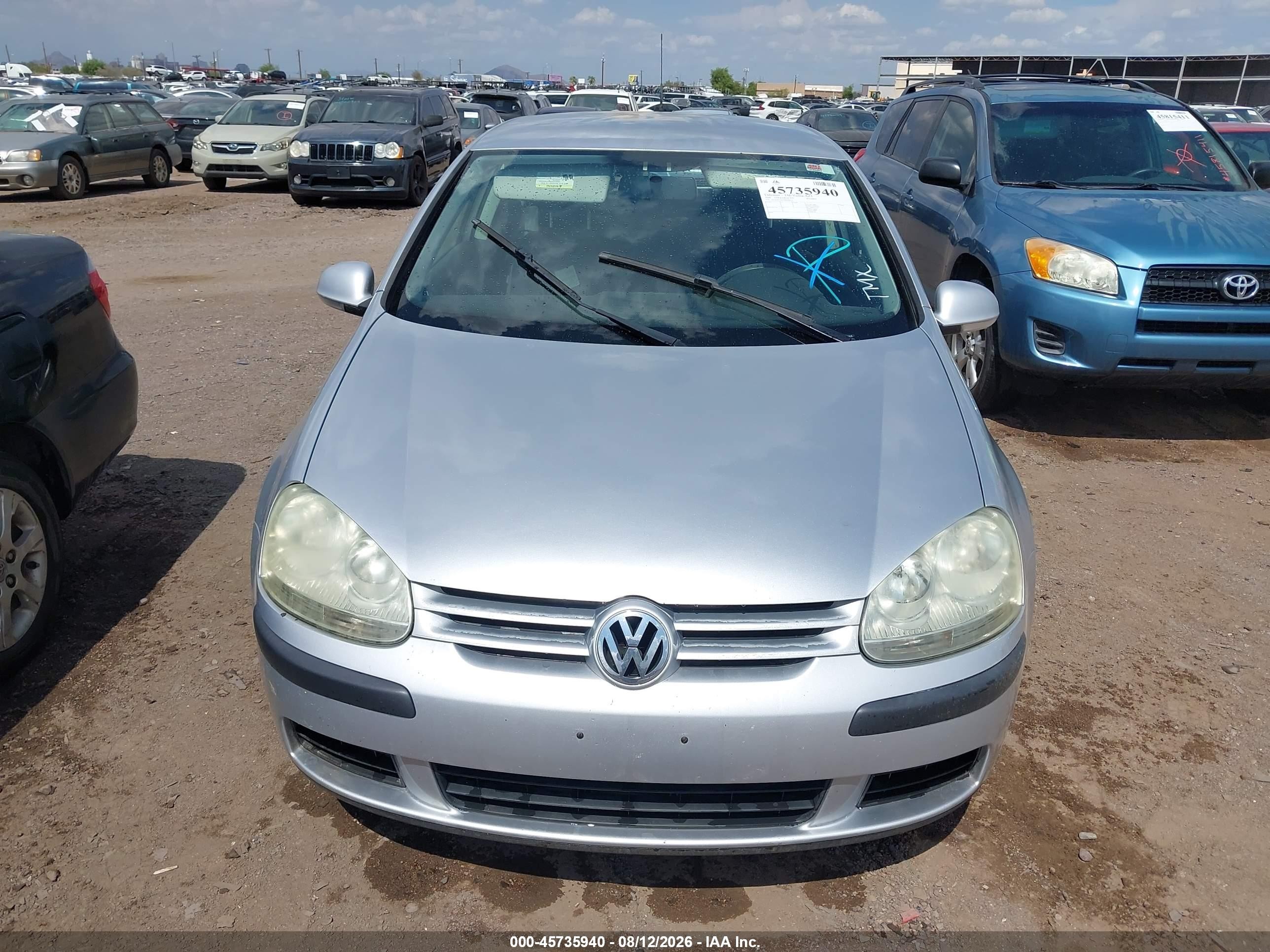 2009 Volkswagen Rabbit S Gray vin: WVWBA71K79W049625