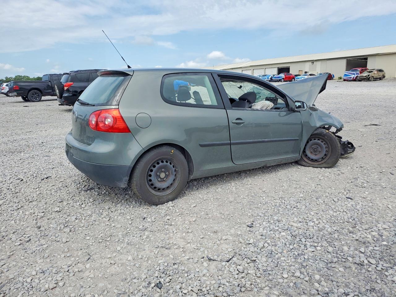 2008 Volkswagen Rabbit Gray vin: WVWBA71K98W077392