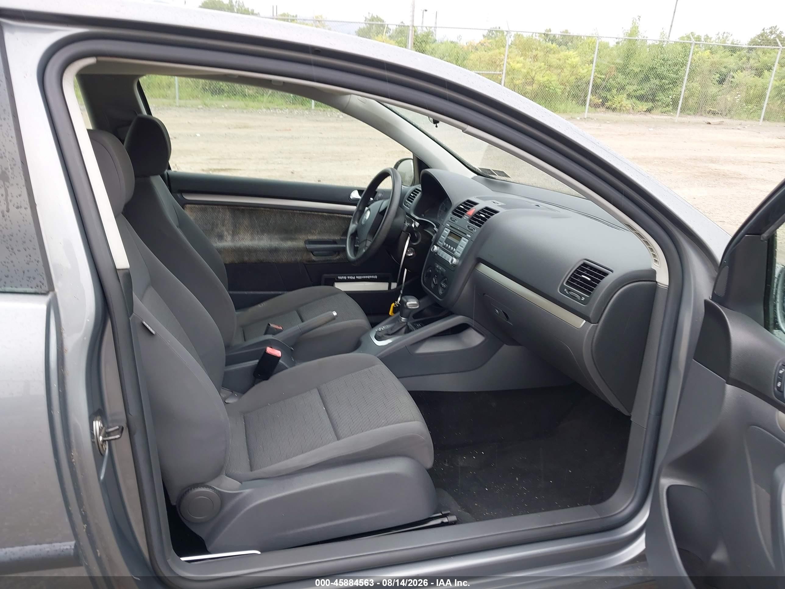 2008 Volkswagen Rabbit S Gray vin: WVWBA71KX8W136014