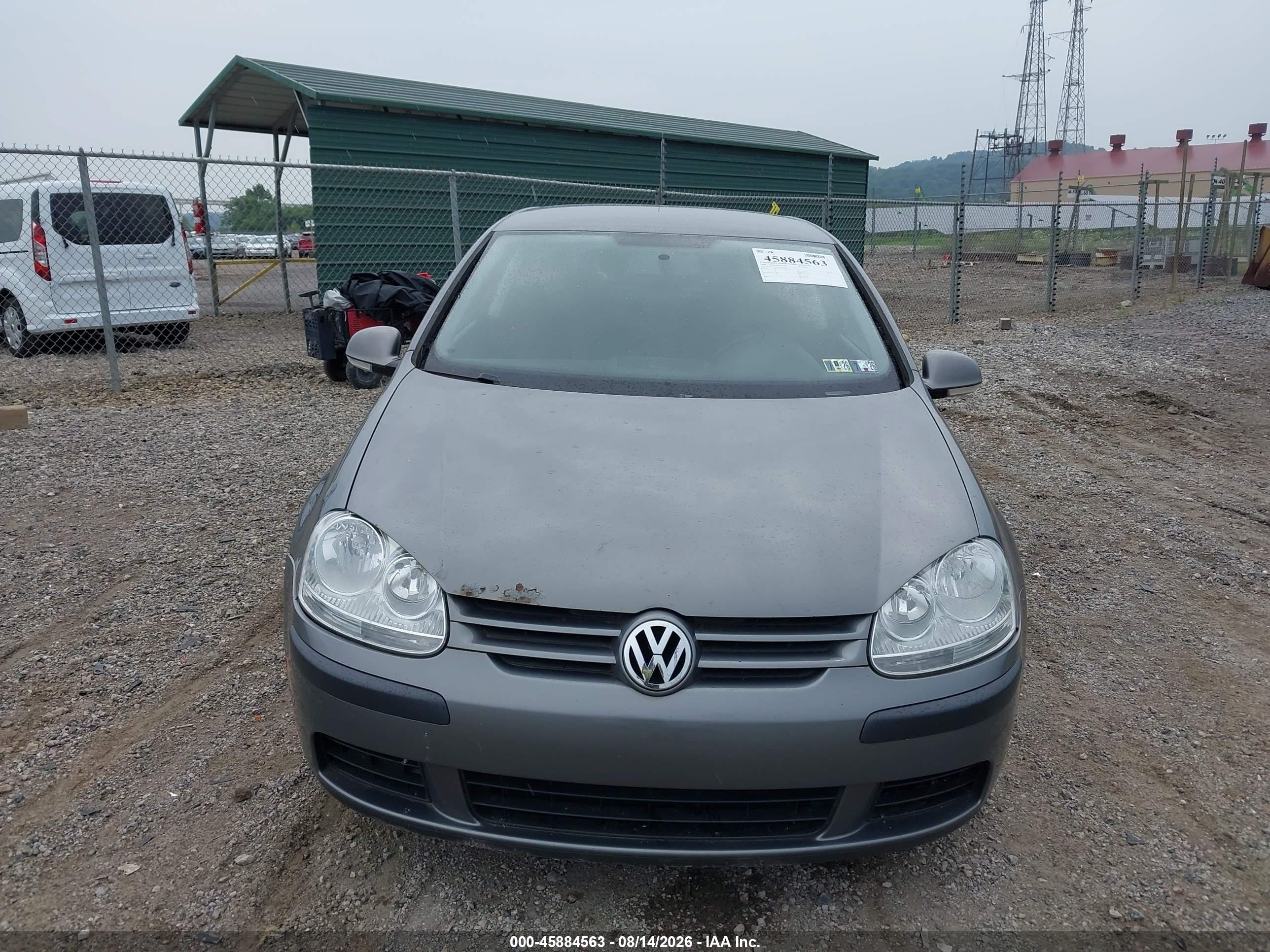 2008 Volkswagen Rabbit S Gray vin: WVWBA71KX8W136014