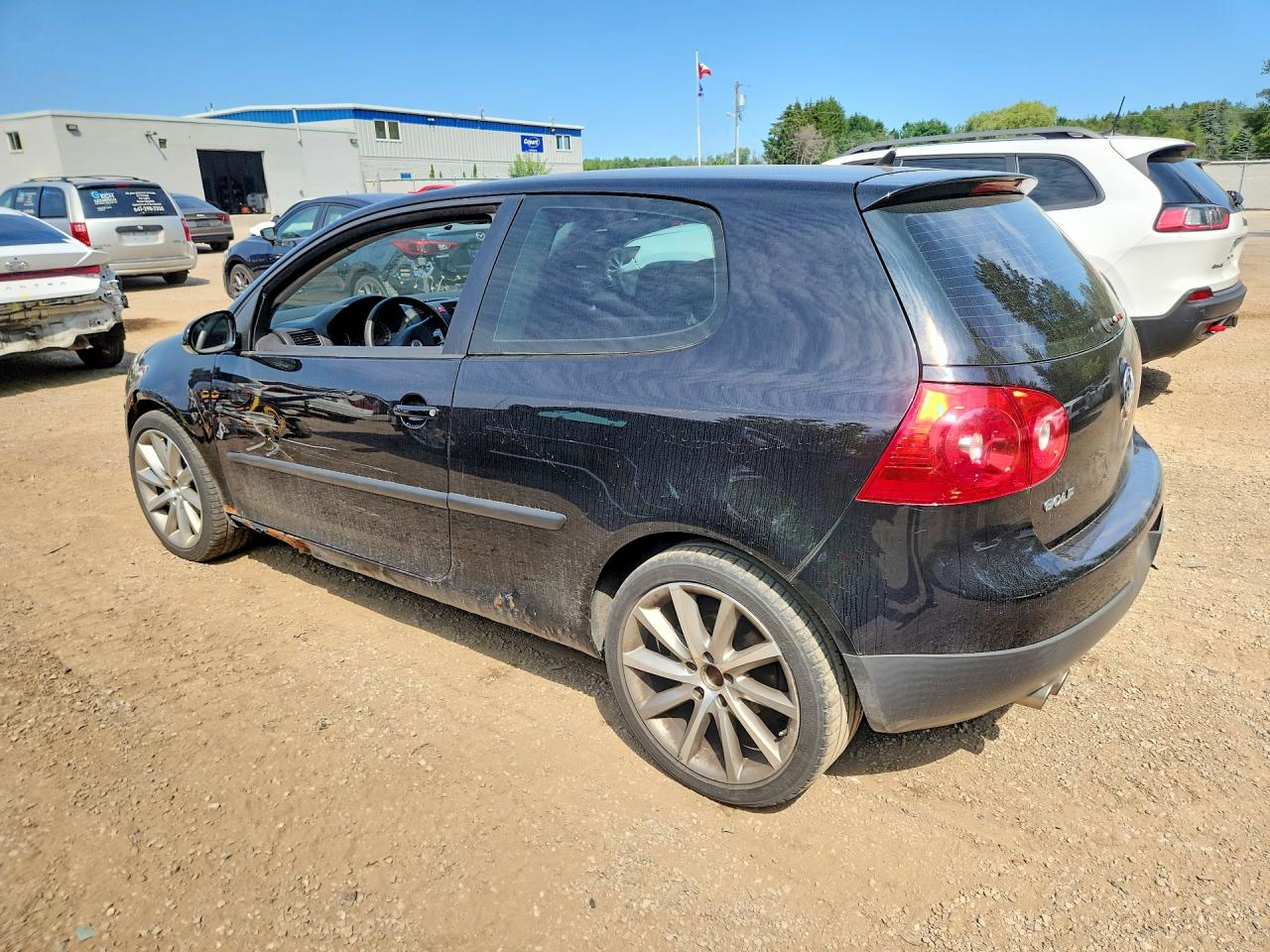 2009 Volkswagen Rabbit Black vin: WVWBA71KX9W013105
