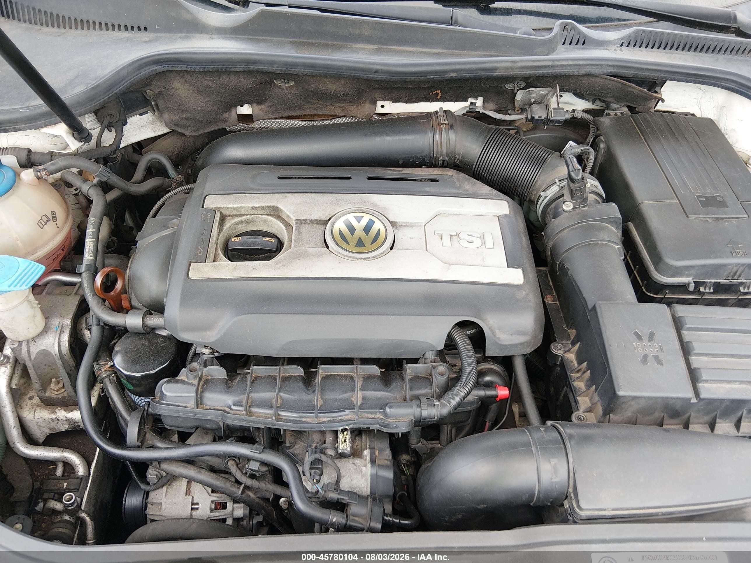 2011 Volkswagen Eos Komfort White vin: WVWBA7AH0BV001268