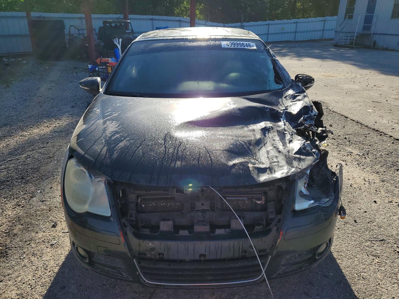 2011 Volkswagen Eos Komfort Black vin: WVWBA7AH2BV001983