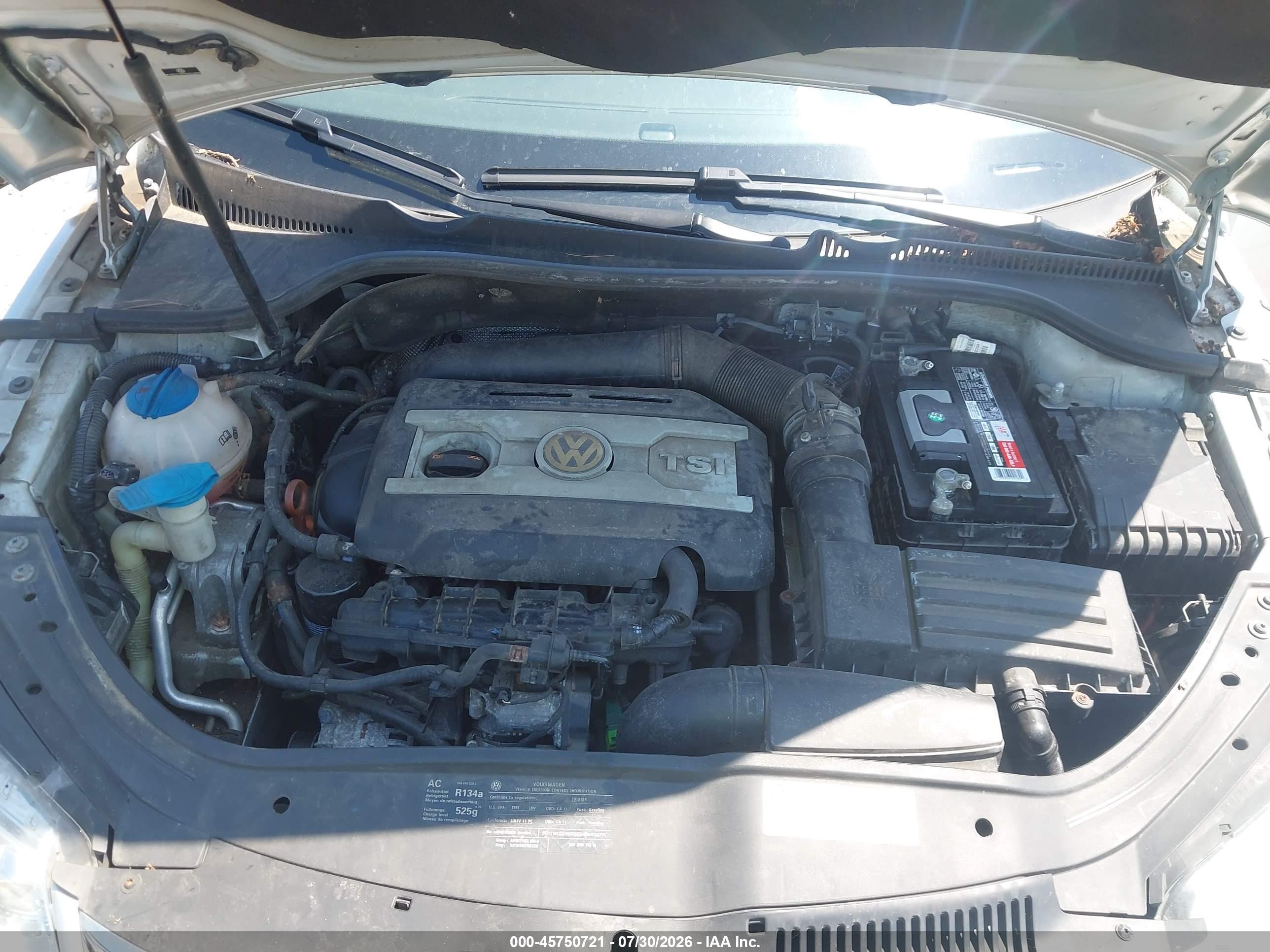 2010 Volkswagen Eos Komfort Silver vin: WVWBA7AH3AV018063