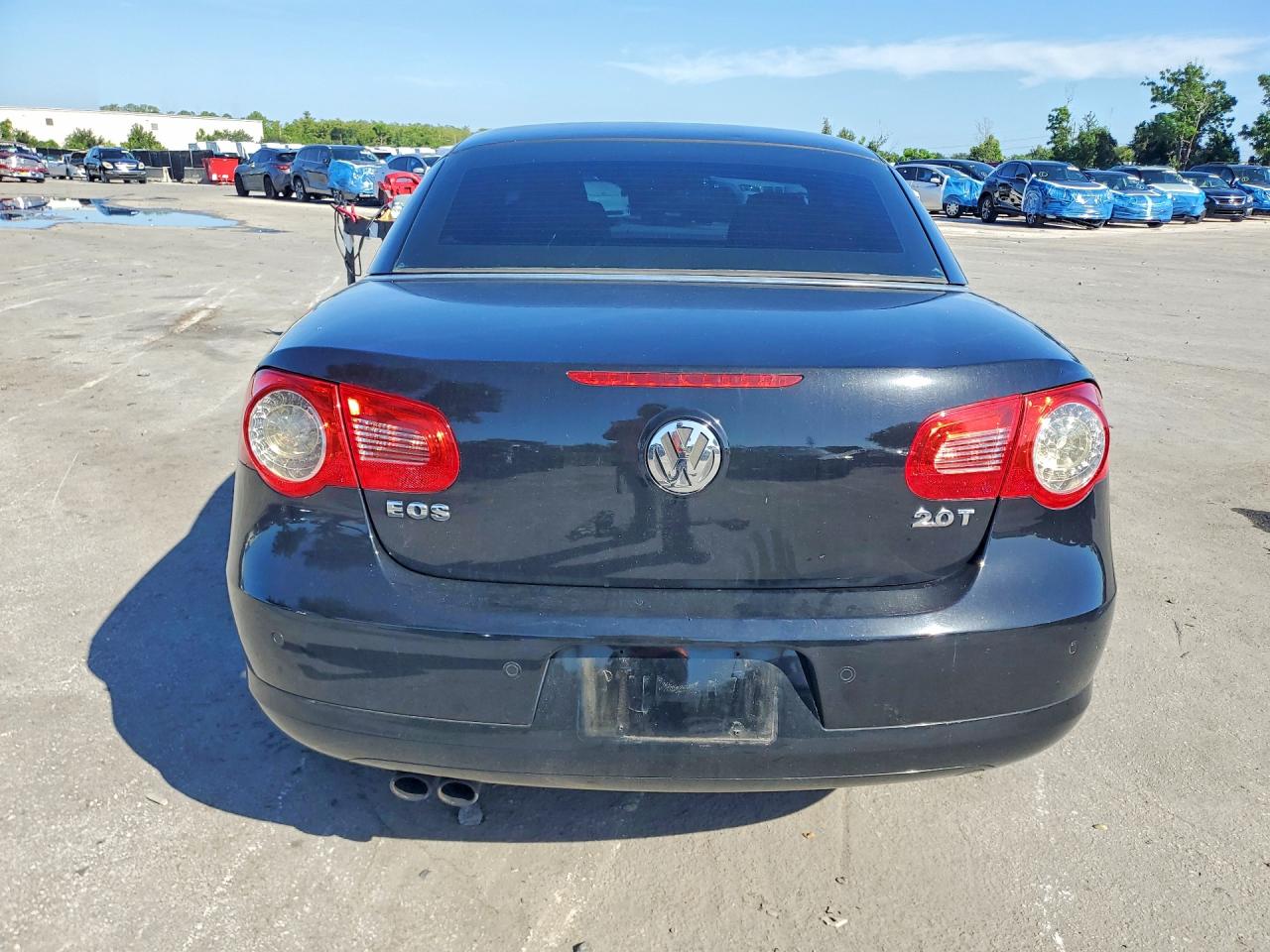 2010 Volkswagen Eos Turbo Black vin: WVWBA7AH7AV019331