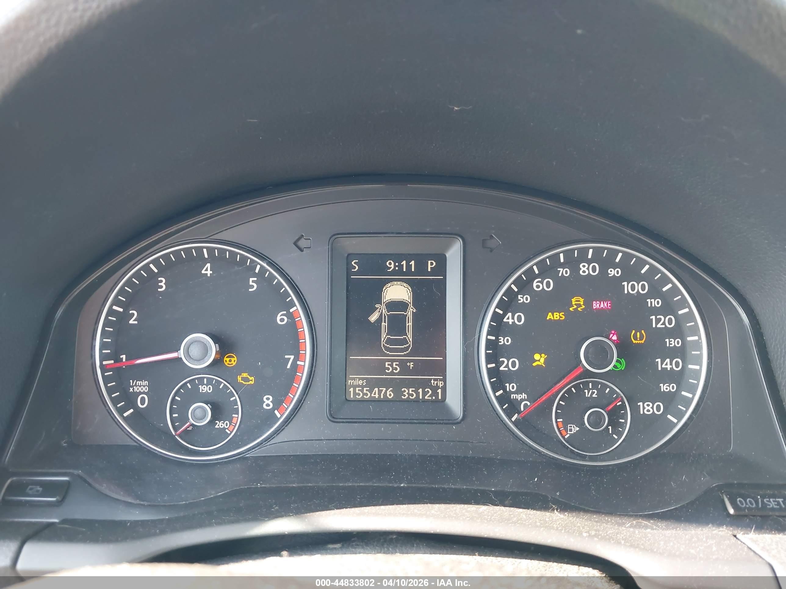 2011 Volkswagen Eos Komfort Blue vin: WVWBA7AH8BV001535