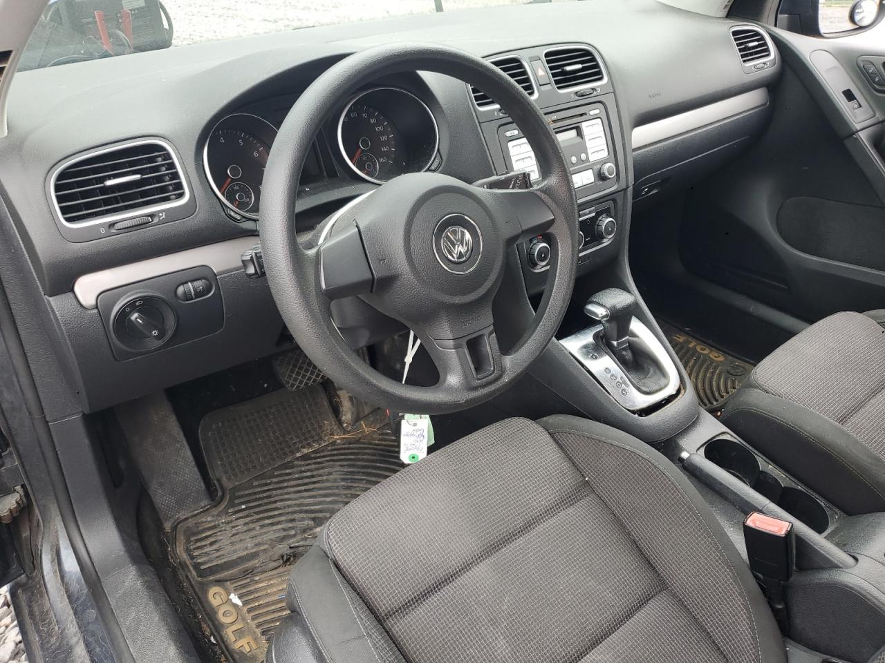 2010 Volkswagen Golf Синий vin: WVWBA7AJ5AW277537