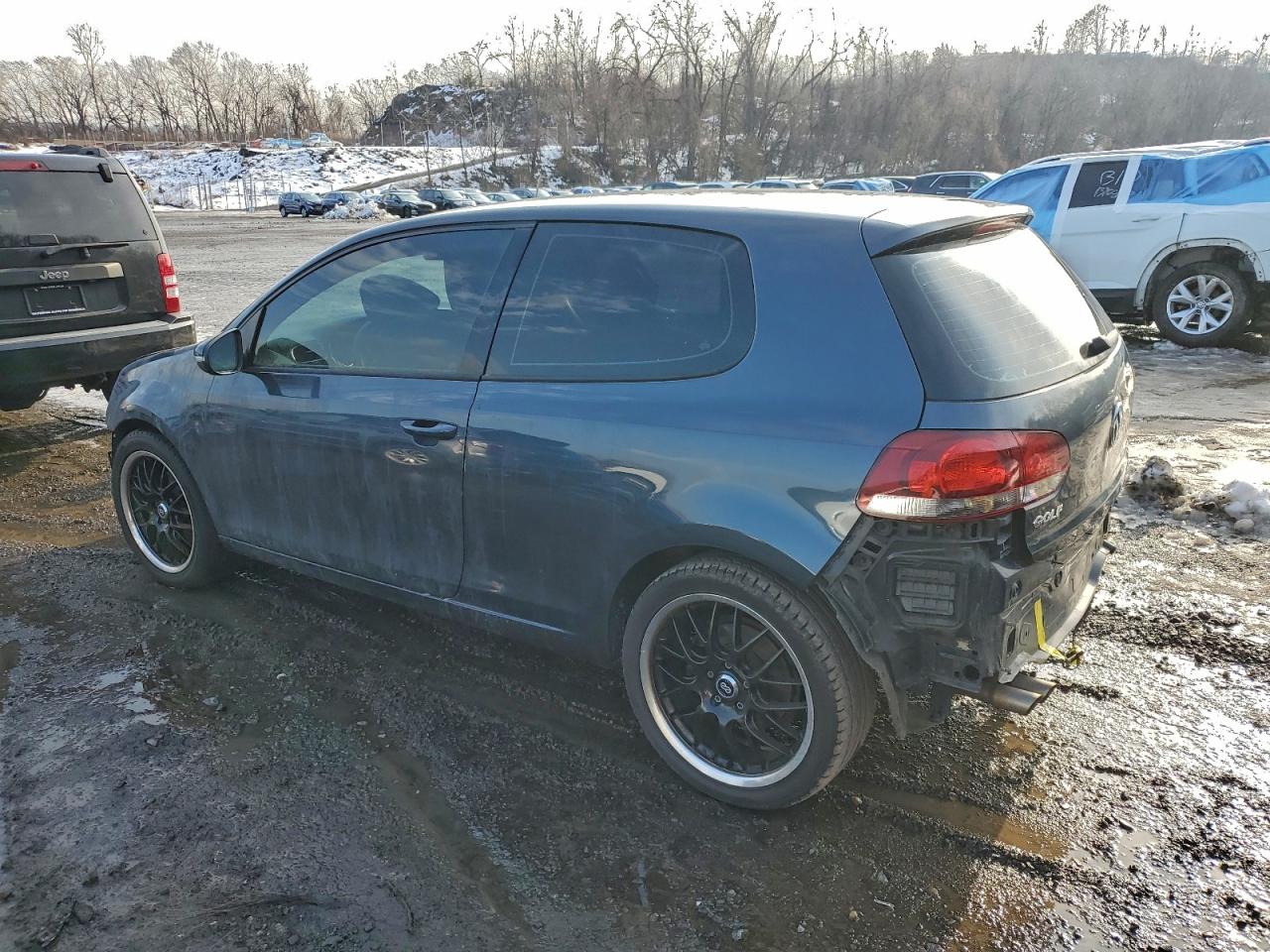 2010 Volkswagen Golf Угольный vin: WVWBA7AJ5AW416016