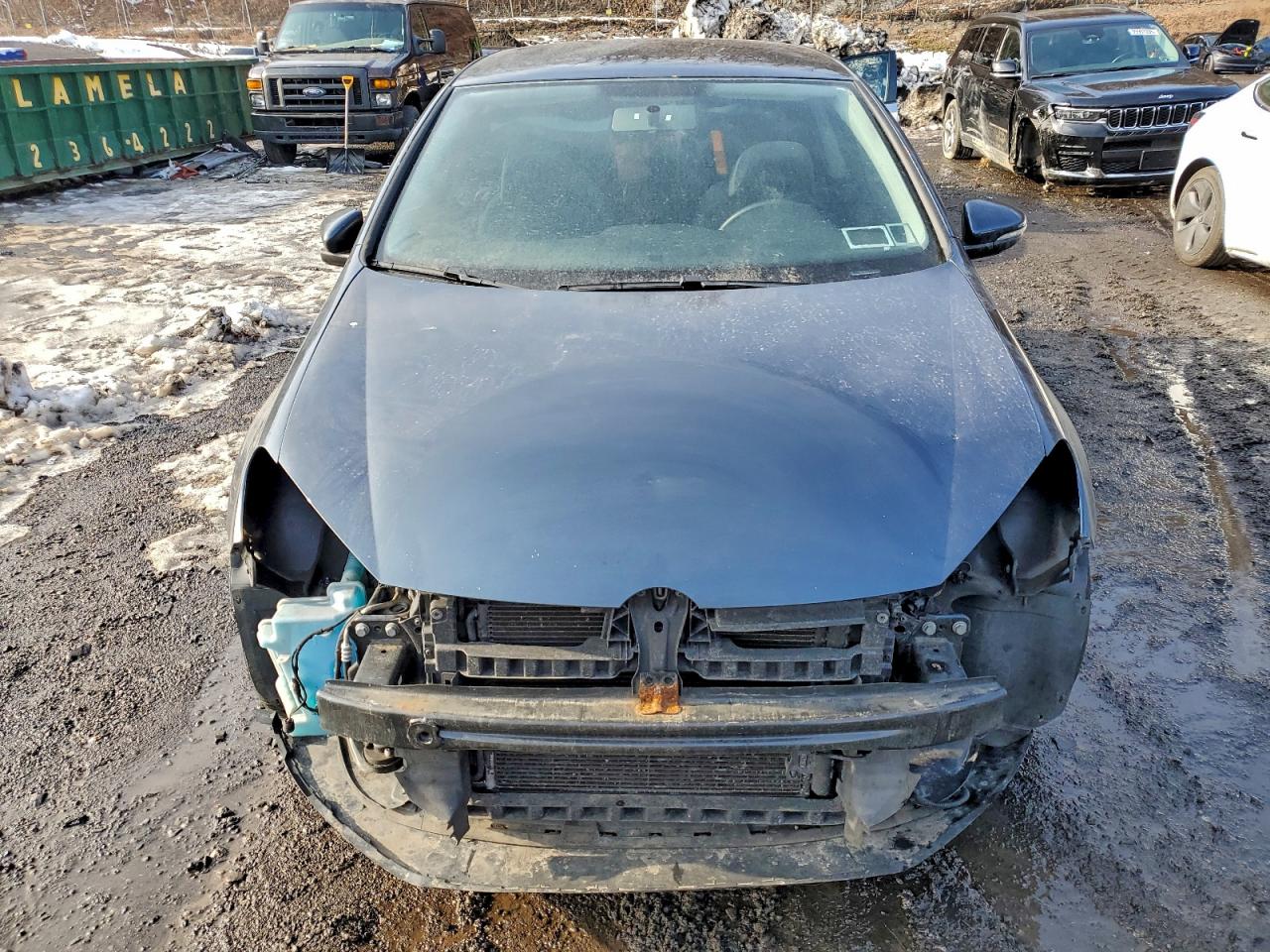 2010 Volkswagen Golf Угольный vin: WVWBA7AJ5AW416016